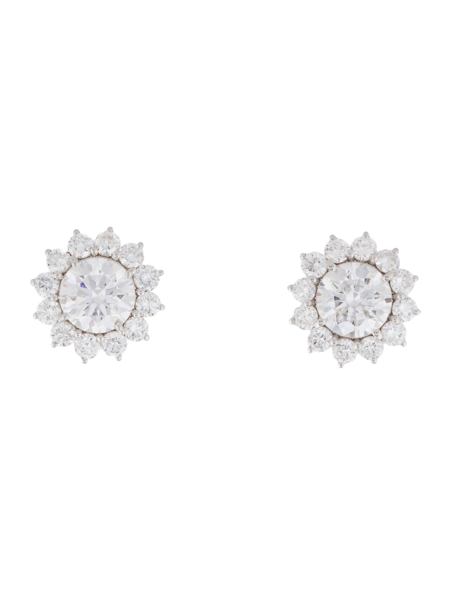 Earrings 14K 5.81ctw Lab-Grown Diamond Stud Earrings