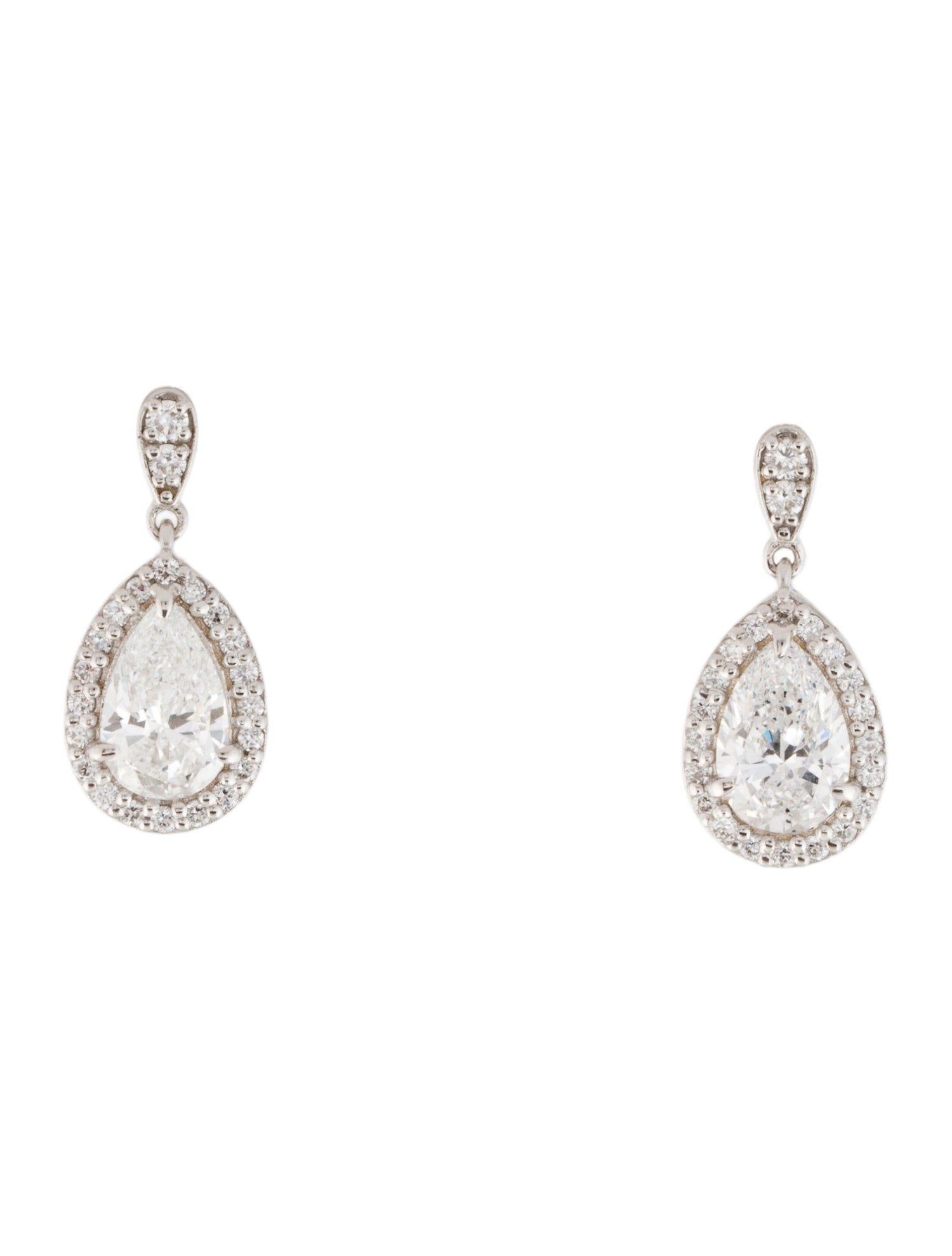 Earrings 14K 2.48ctw Lab-Grown Diamond Drop