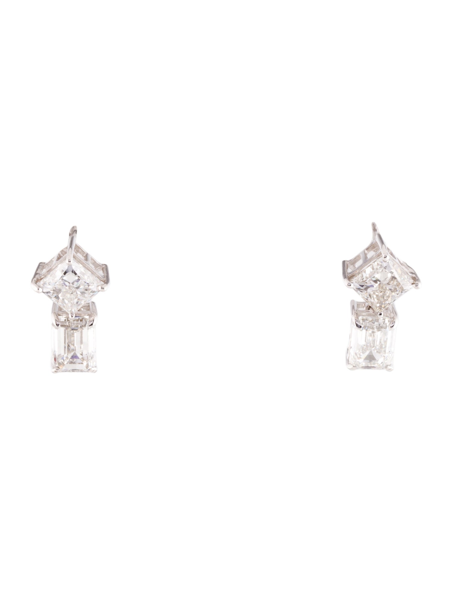 Earrings 14K 4.04ctw Lab-Grown Diamond Drop Earrings