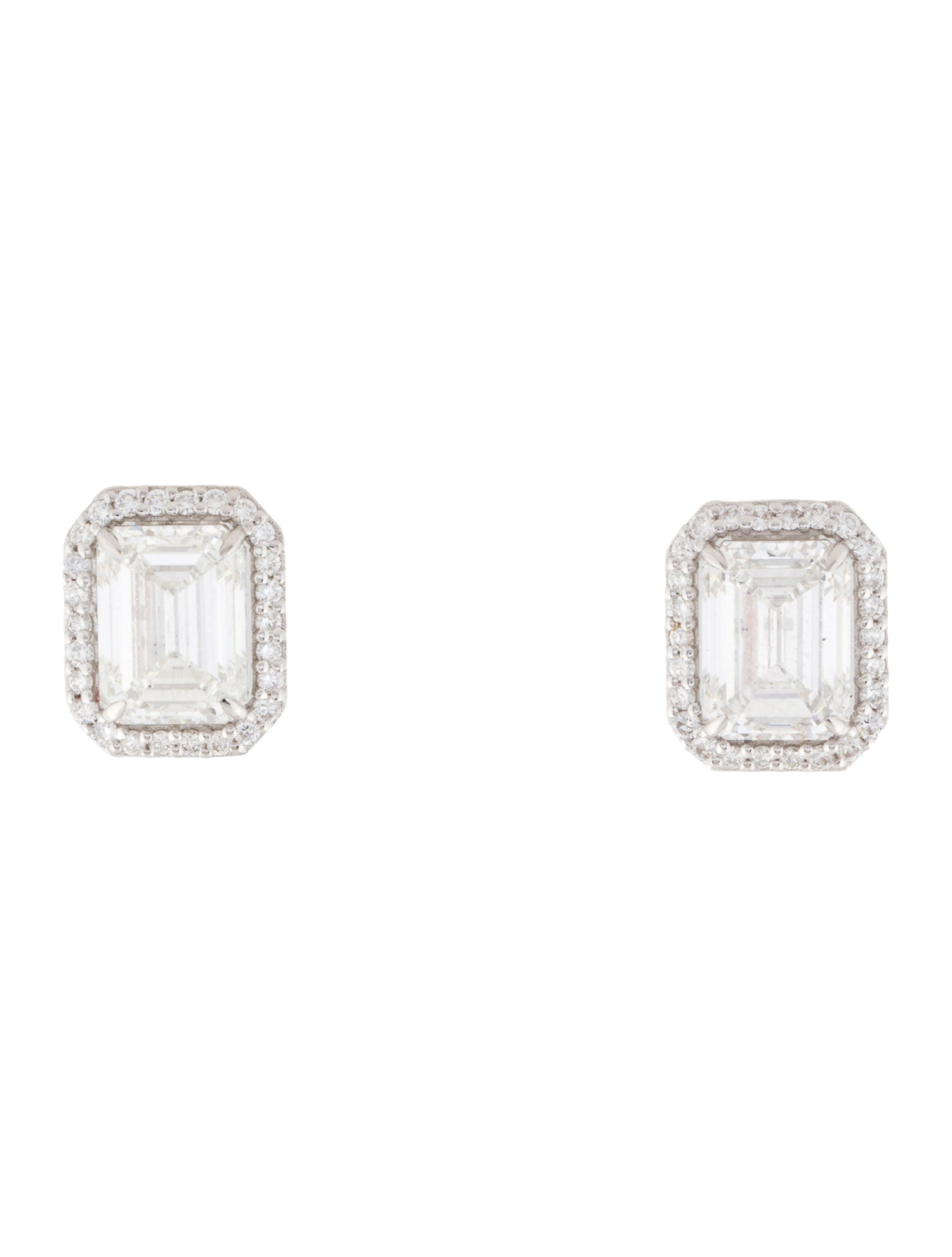 Earrings 14K 6.41ctw Lab-Grown Diamond Stud Earrings