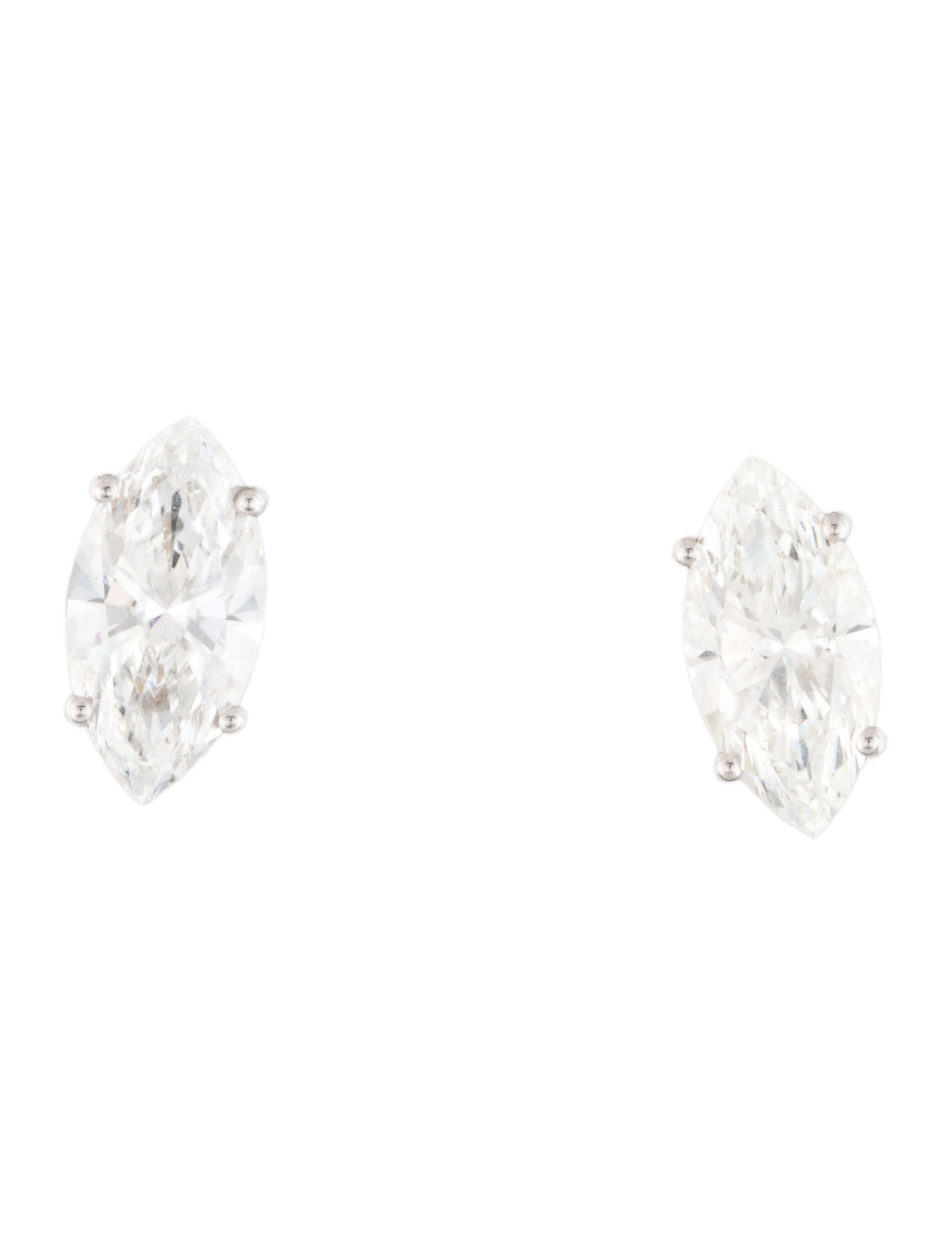 Earrings 14K 3.02ctw lab-Grown Diamond Studs