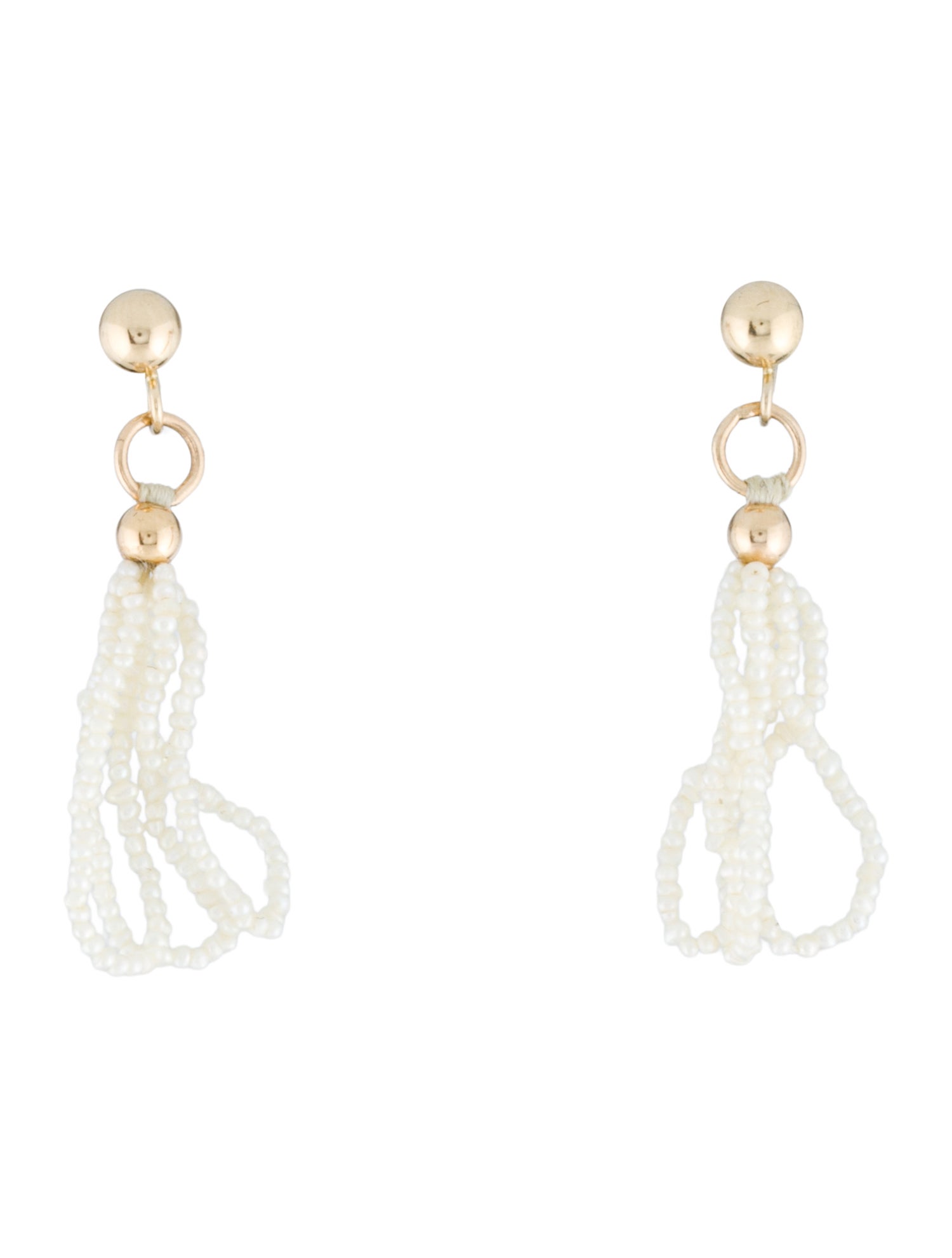 Earrings 14K Pearl Drop