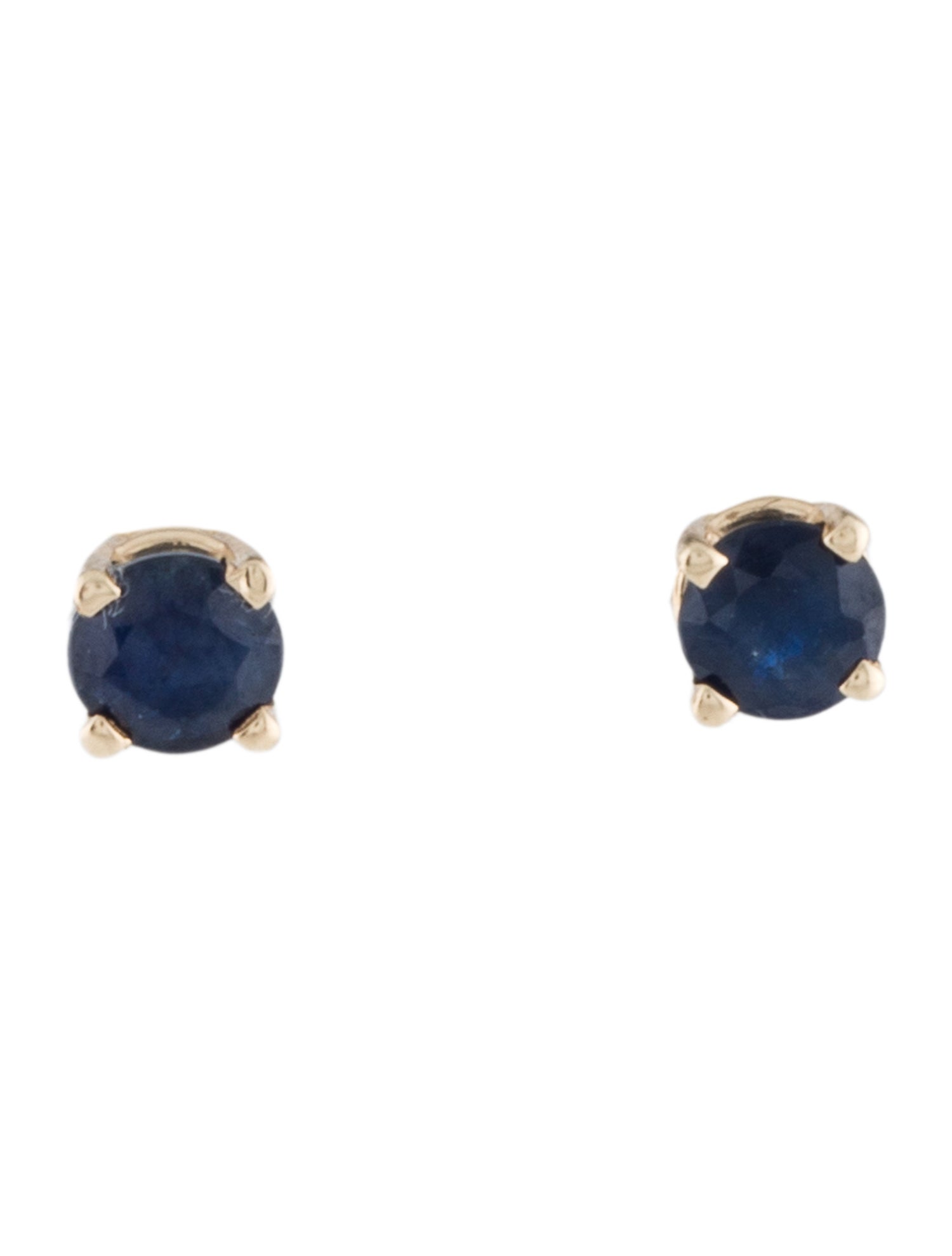Earrings 14K Sapphire Stud