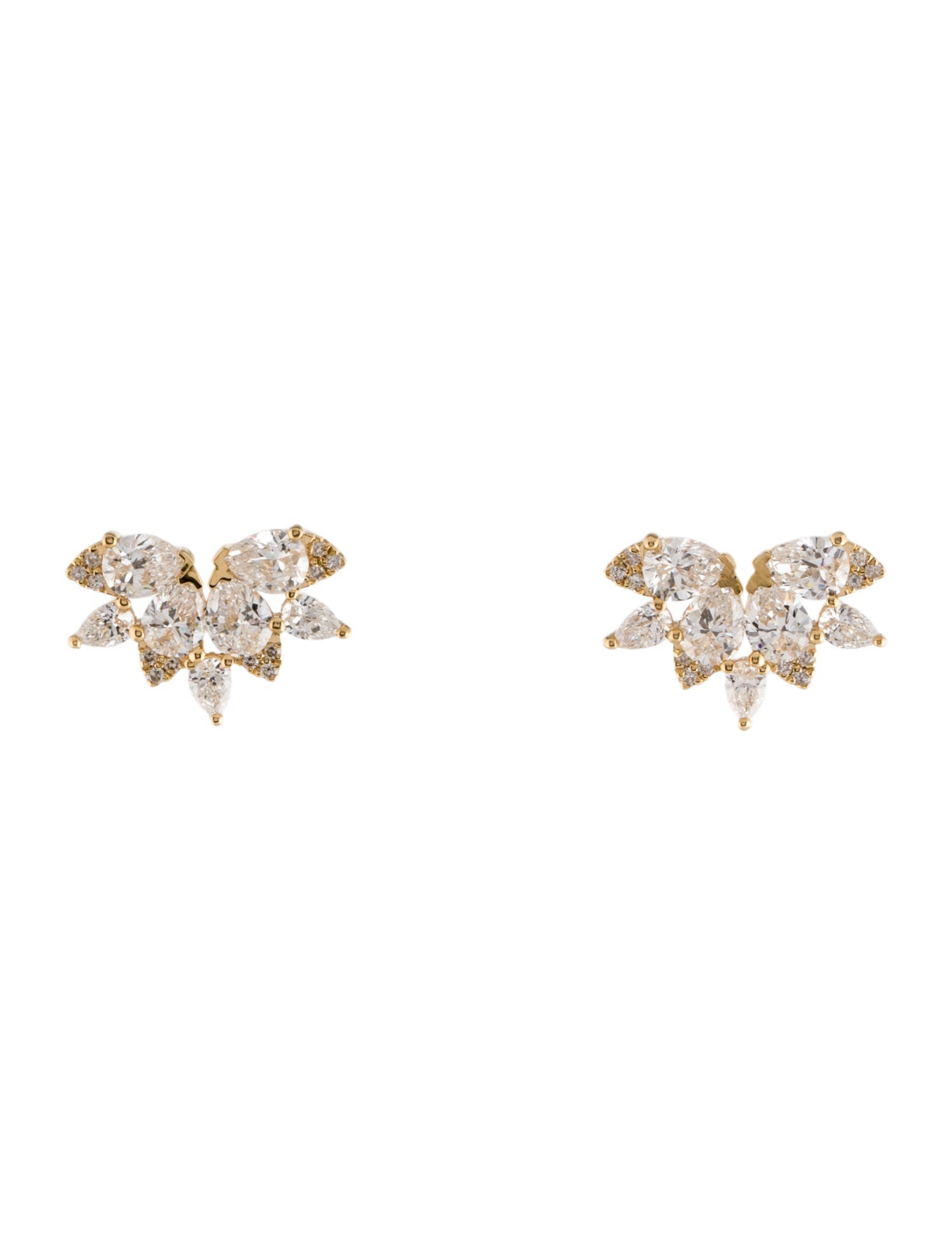 Earrings 18K 1.35ctw Lab-Grown Diamond Stud Earrings