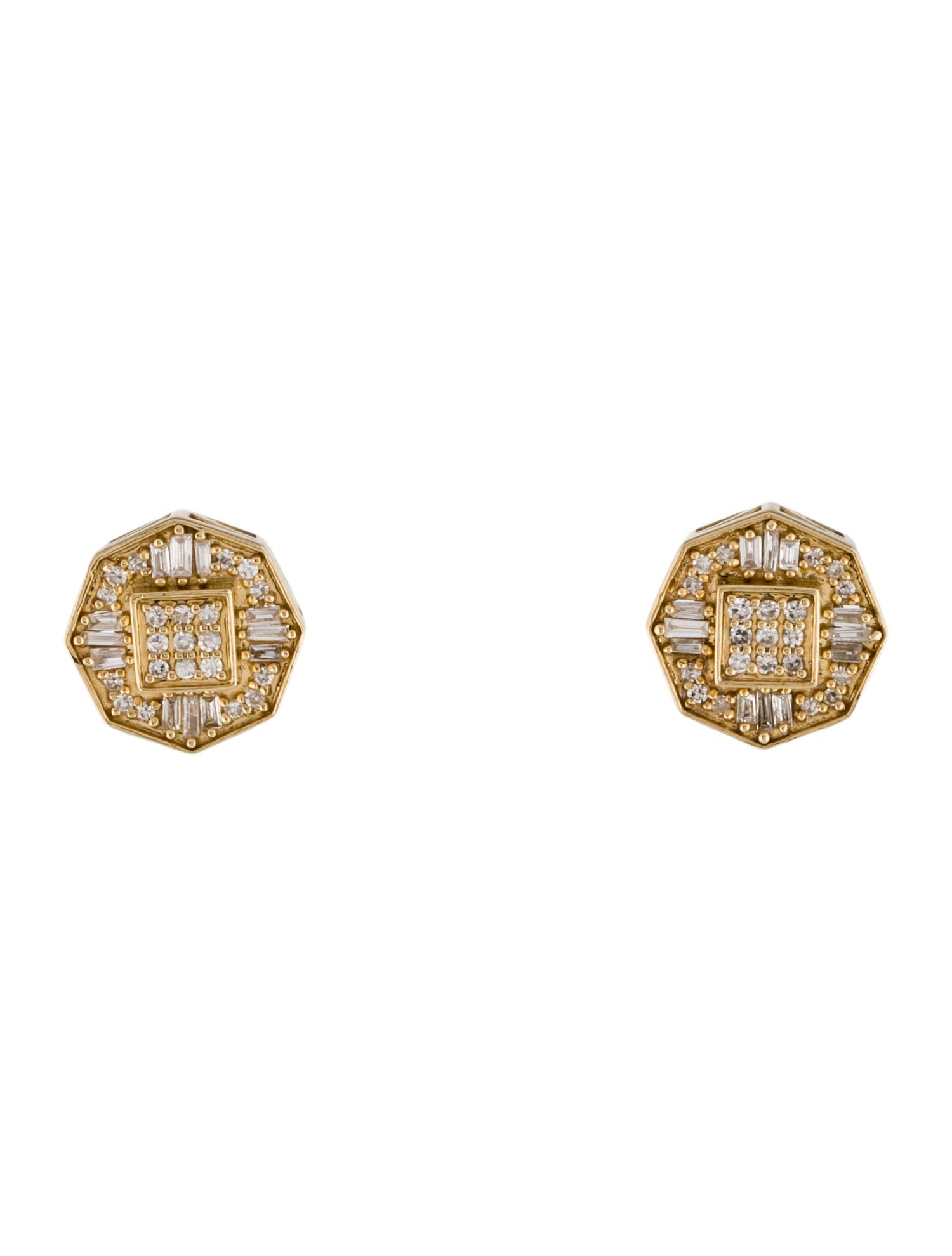 Earrings 14K Diamond Stud