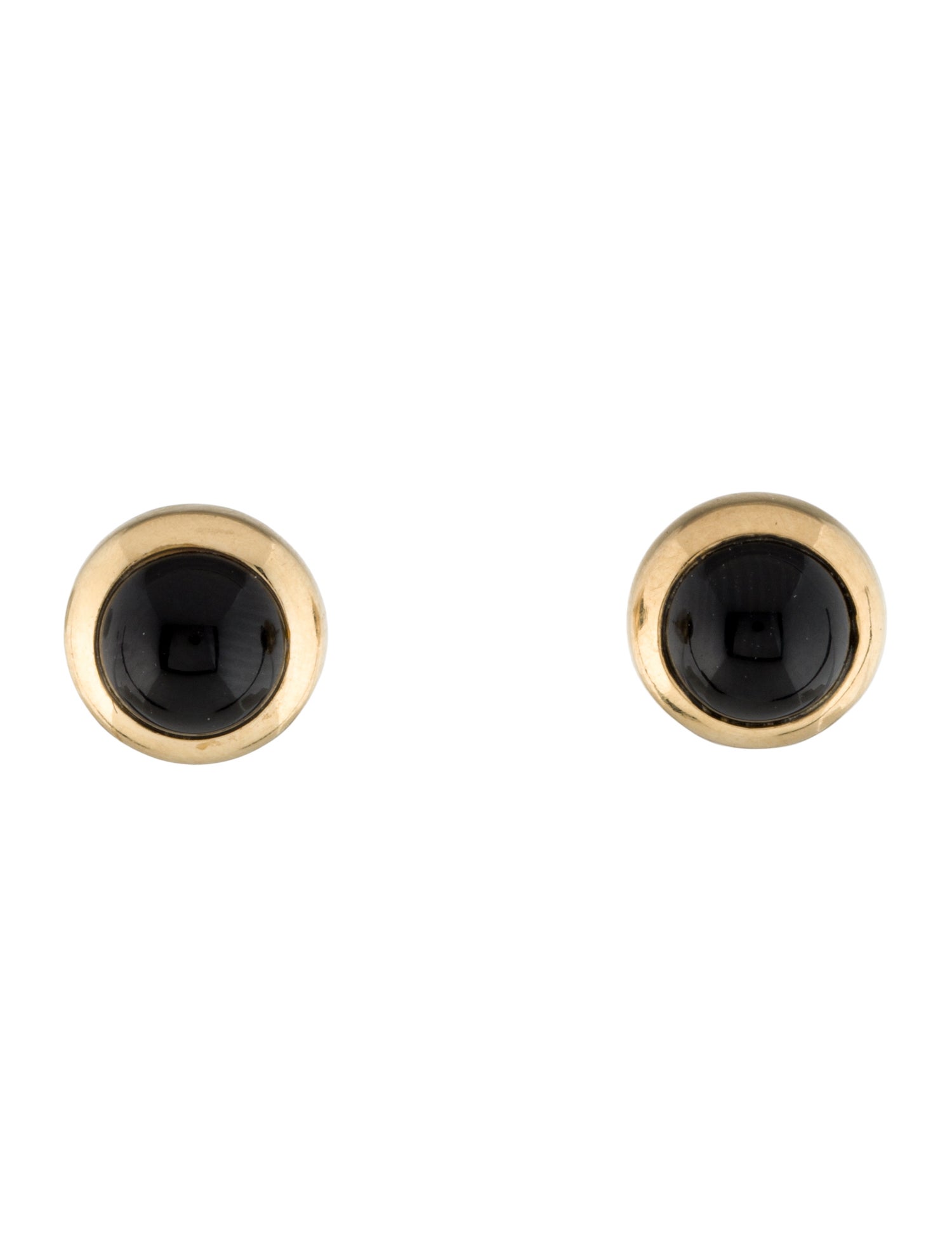 Earrings Craig Drake 18K Onyx Stud