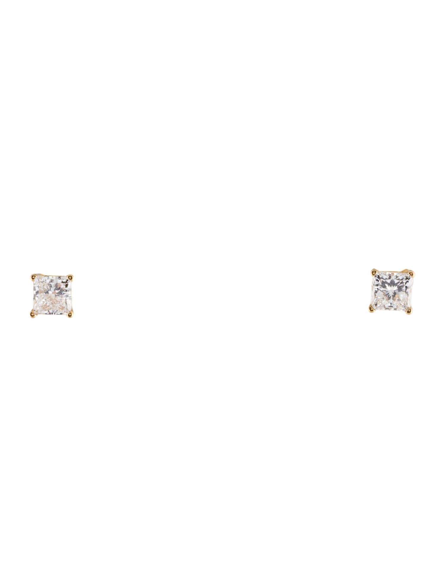 Earrings 18K 1.83ctw Lab-Grown Diamond Stud