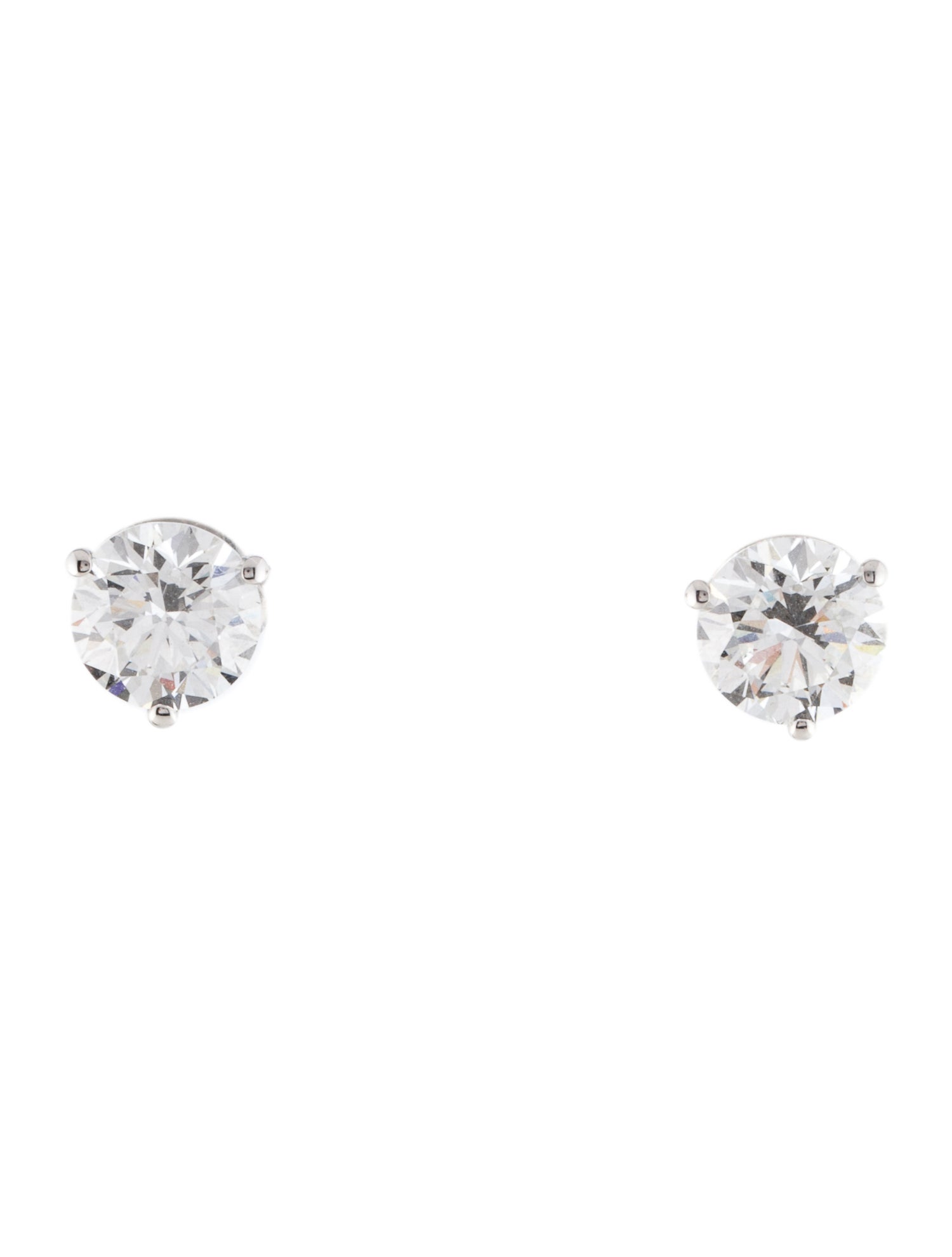 Earrings 14K 2.96ctw Lab-Grown Diamond Stud