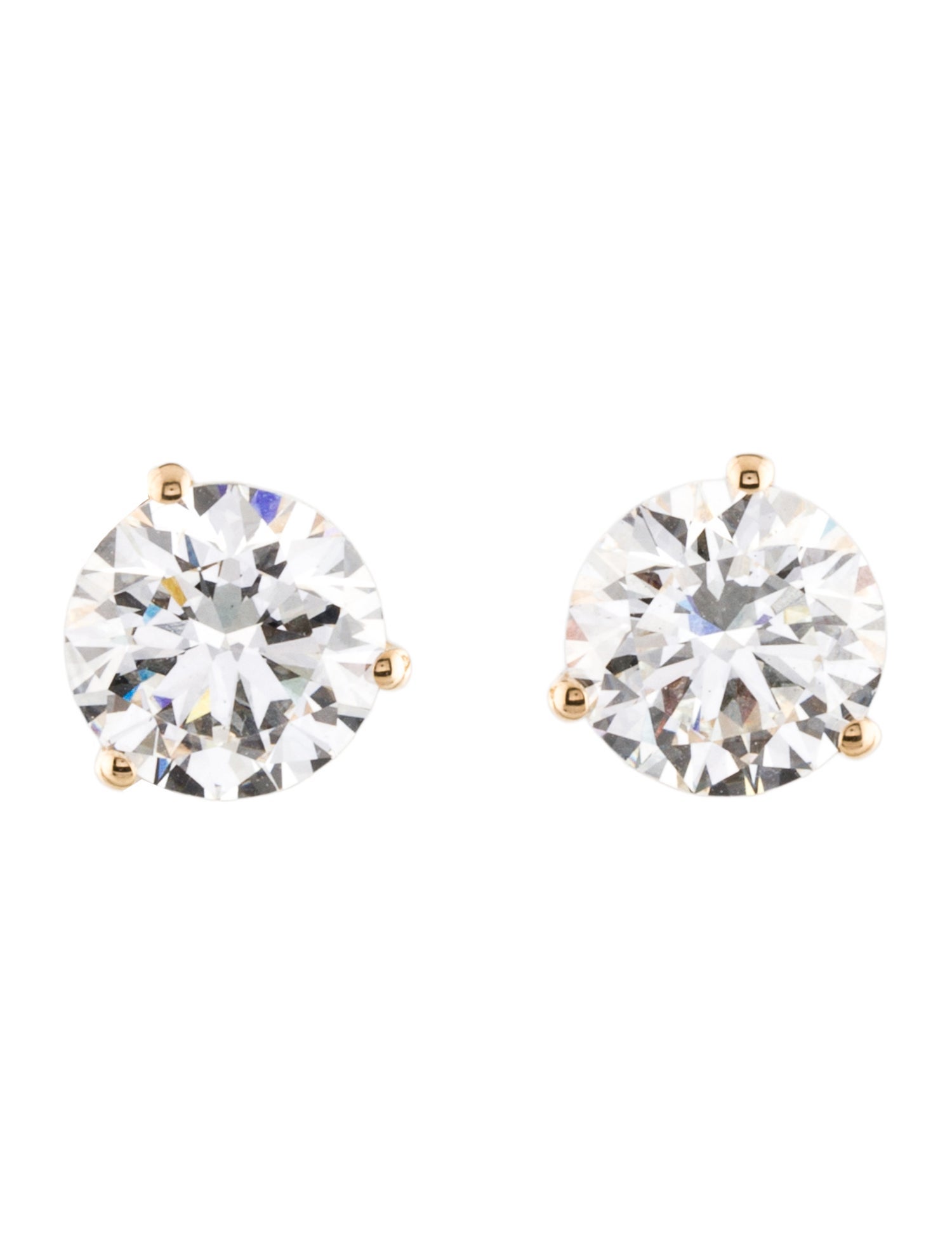 Earrings 14K 5.94ctw Lab-Grown Diamond Stud Earrings