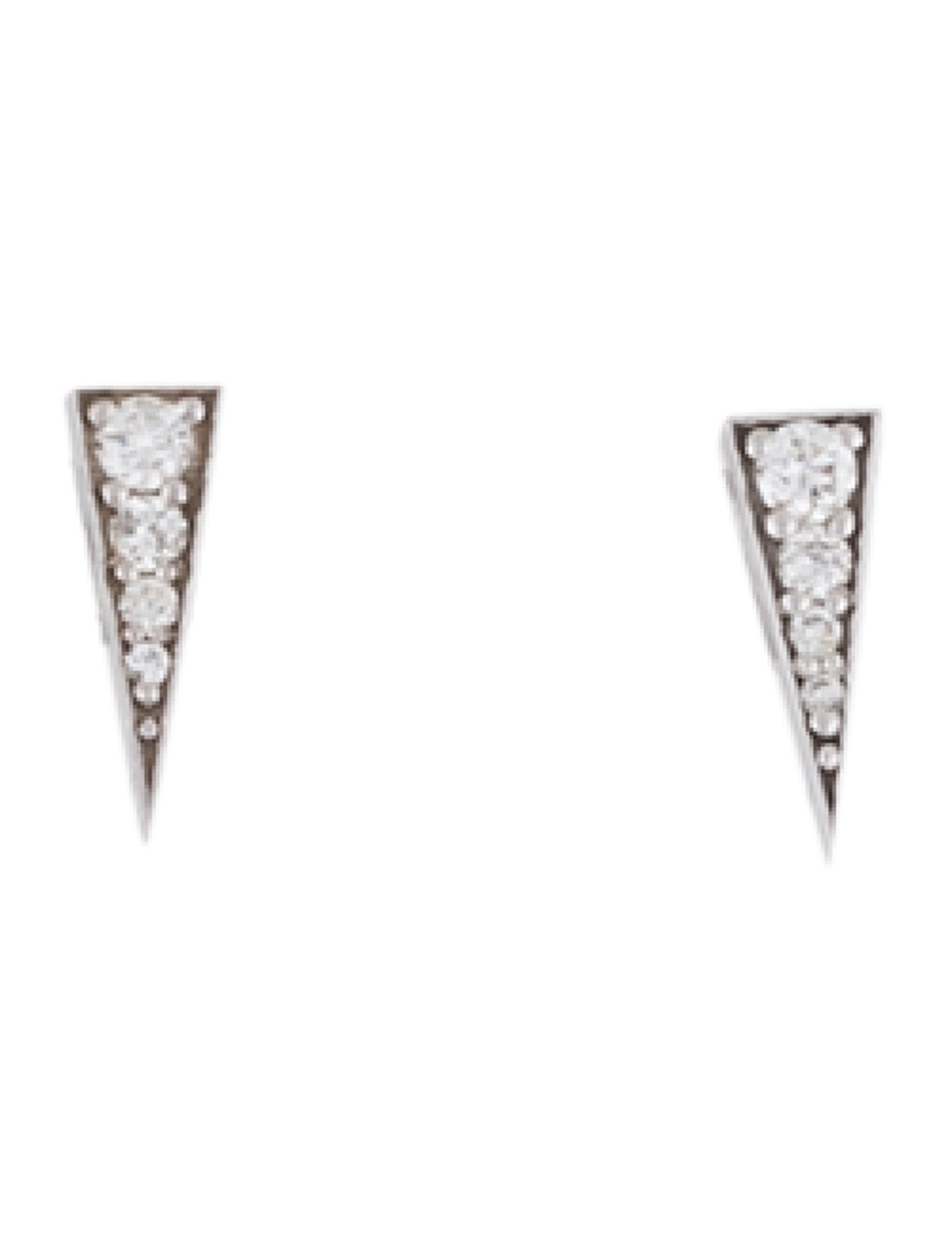 Earrings 14K Diamond Spike Stud