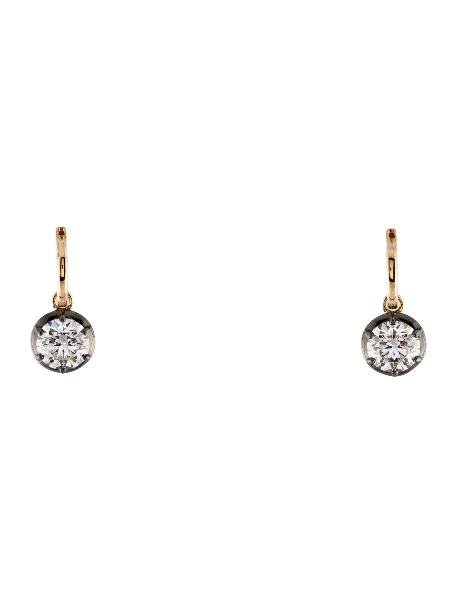 Earrings Carat Atelier 14K 4.03ctw Lab-Grown Drop