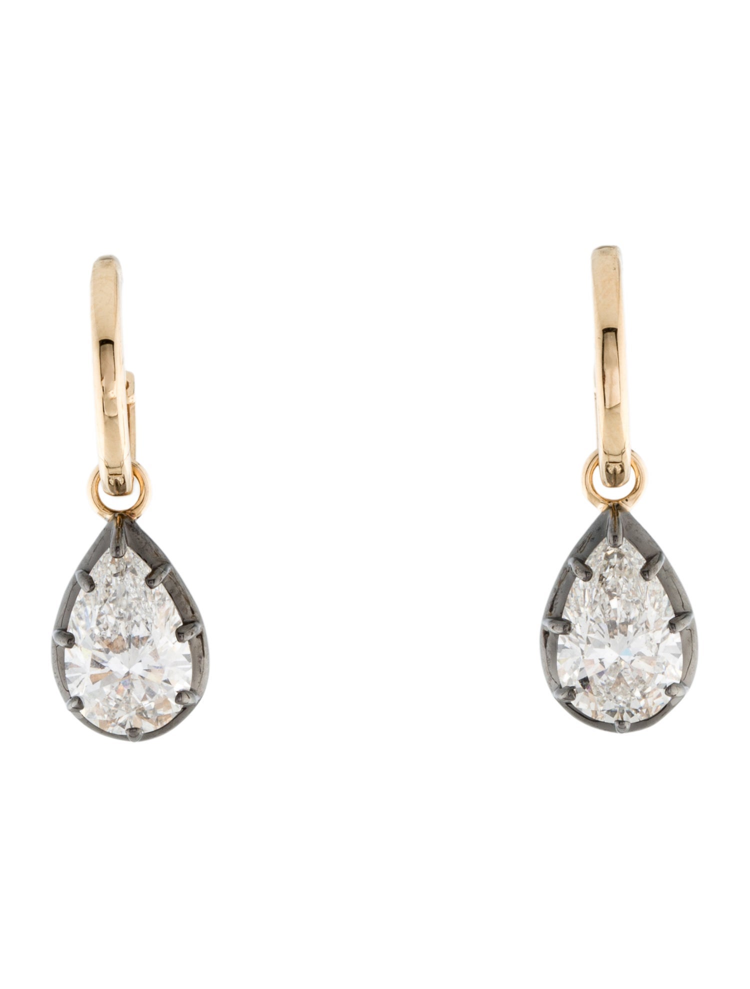 Earrings Carat Atelier 14K 3.14ctw Lab-Grown Diamond Drop
