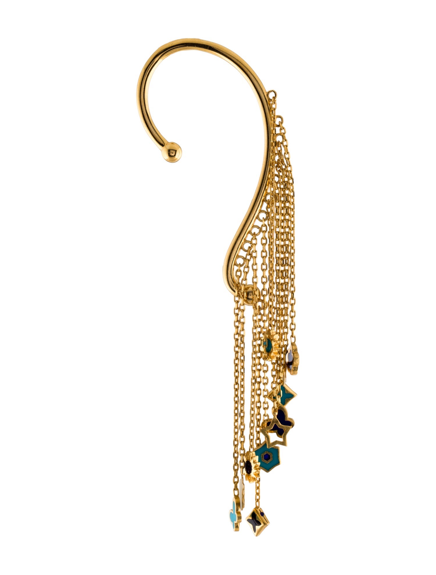 Earrings 21K Single Ear Cuff