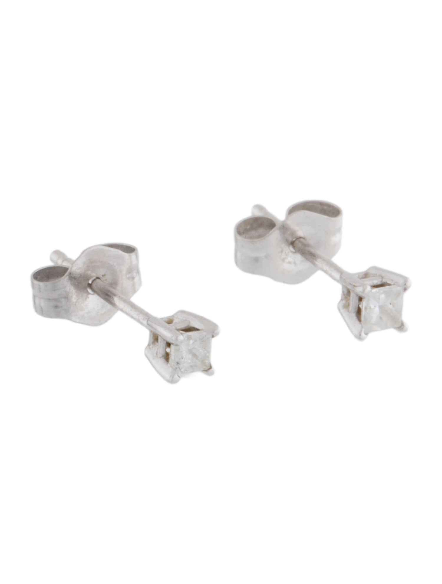 14K Diamond Stud Earrings