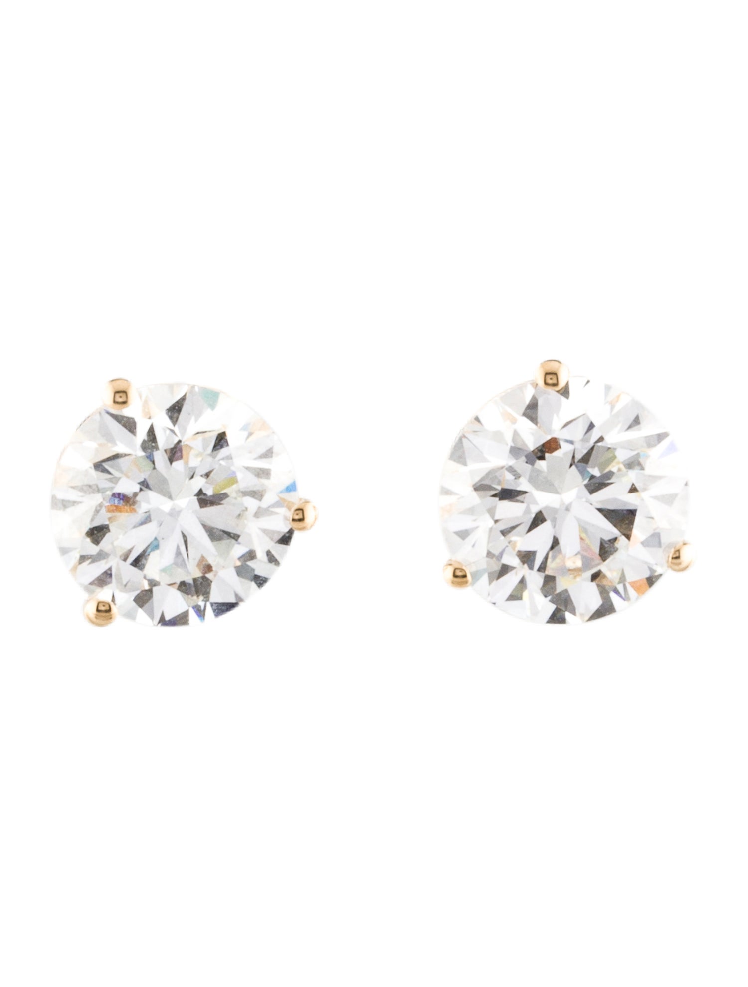 Earrings 14K 5.94ctw Lab-Grown Diamond Stud Earrings
