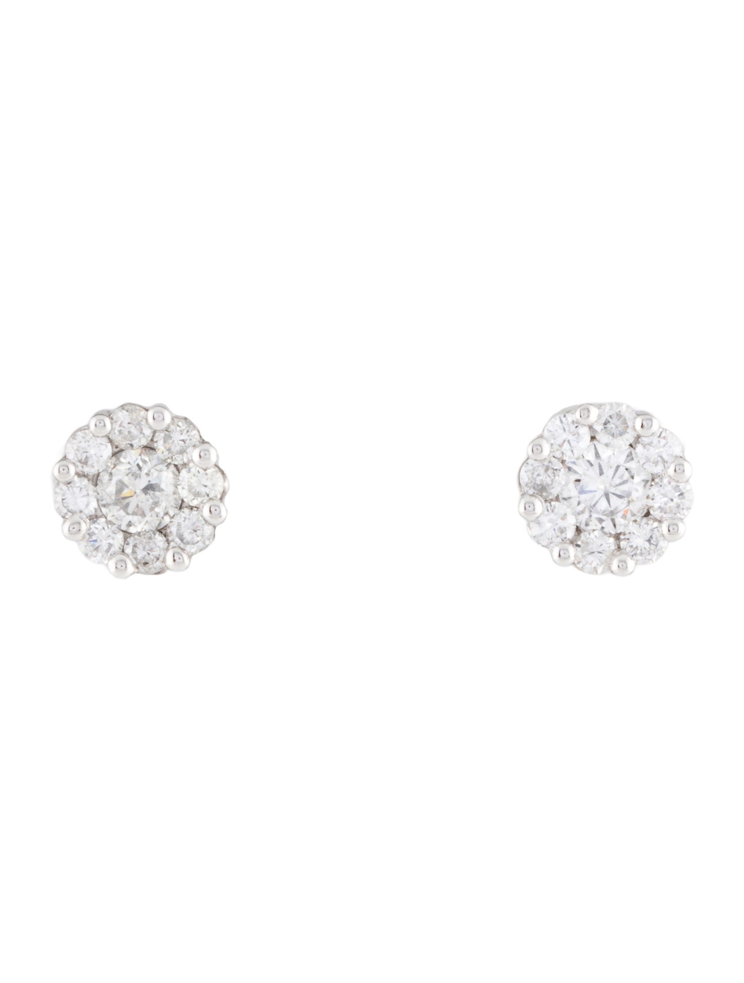 Earrings 14K 1.58ctw Diamond Stud