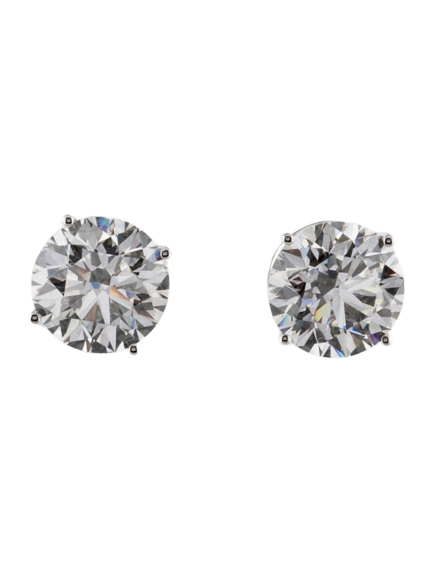 Earrings 14K 3.78ctw Lab-Grown Diamond Stud