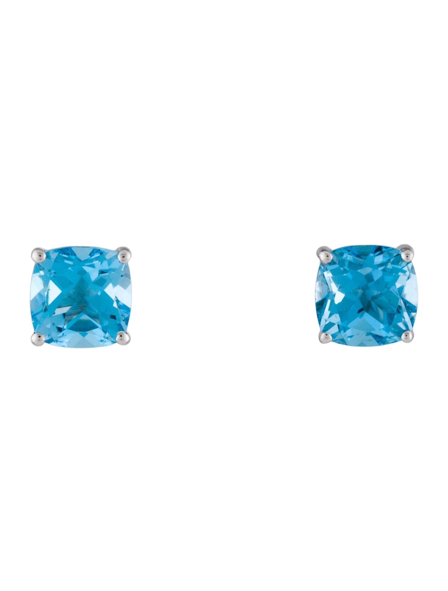 Earrings 14K 3.84ctw Topaz Stud