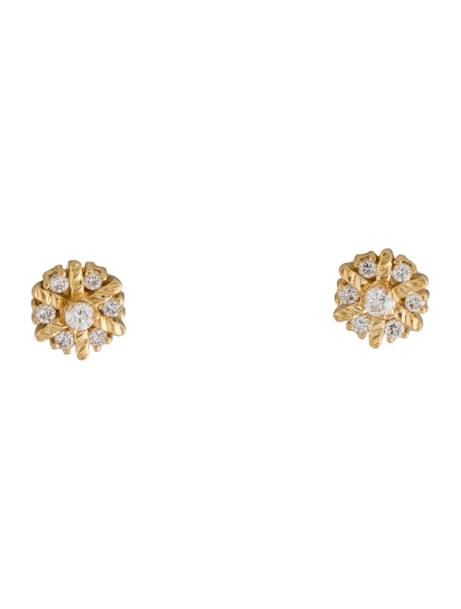 Earrings 18K Diamond Stud