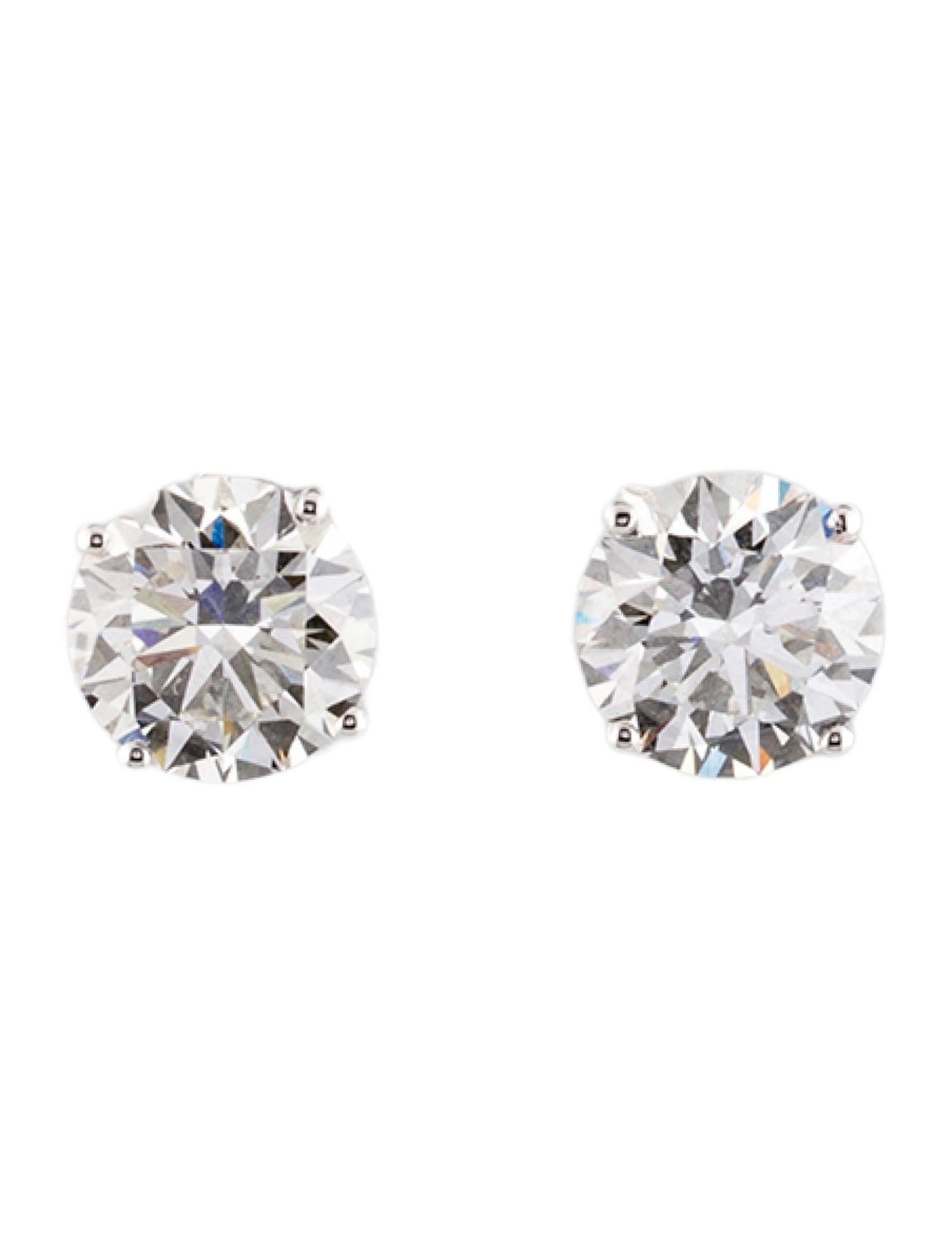 Earrings 14K 4.09ctw Lab-Grown Diamond Stud