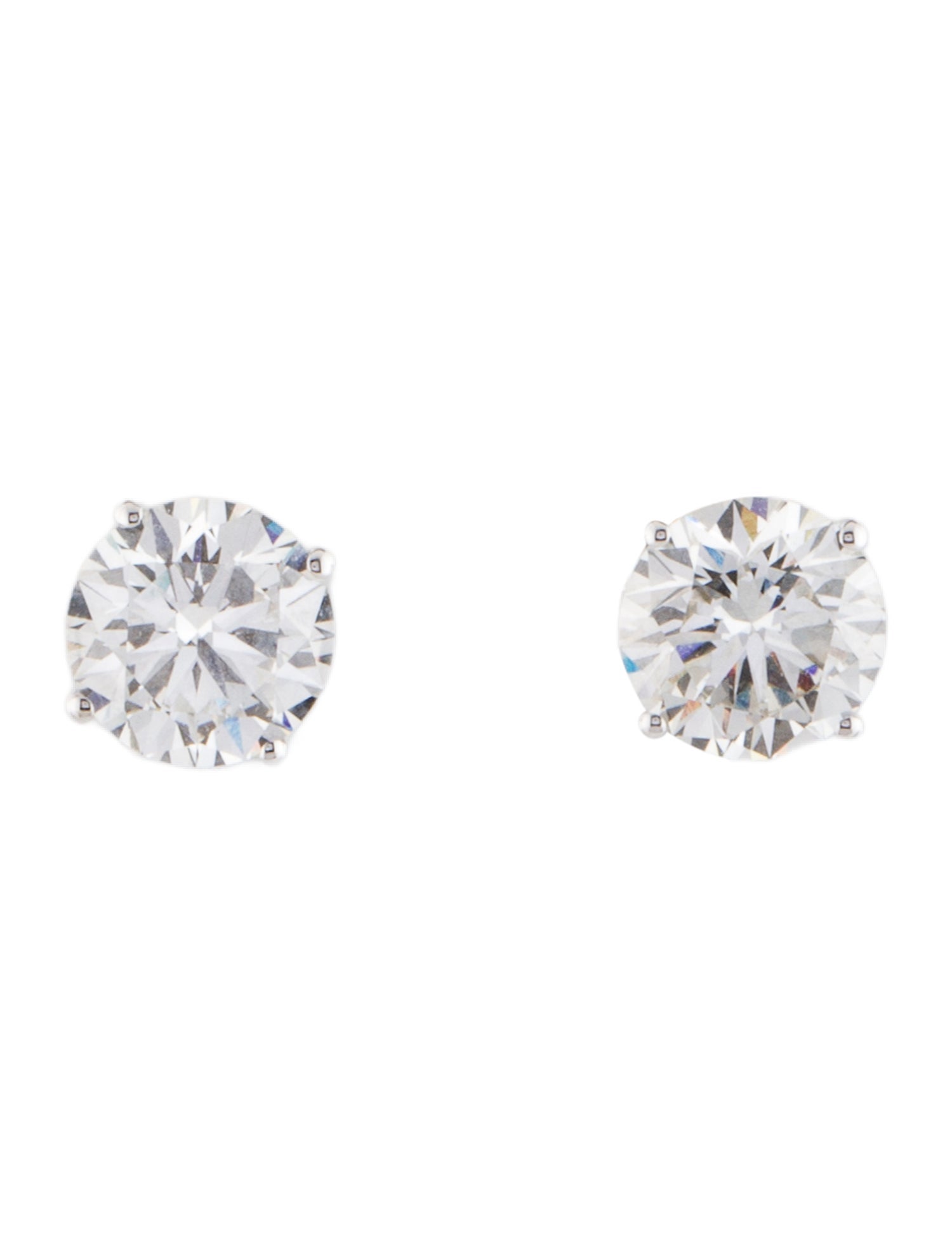 Earrings 14K 3.18ctw Lab-Grown Diamond Stud