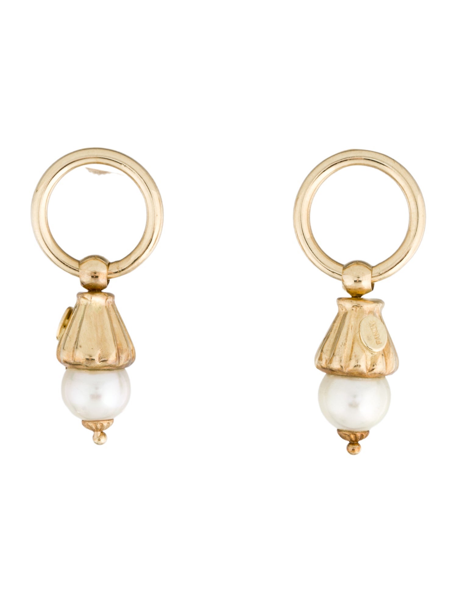 Earrings 14K Pearl Drop