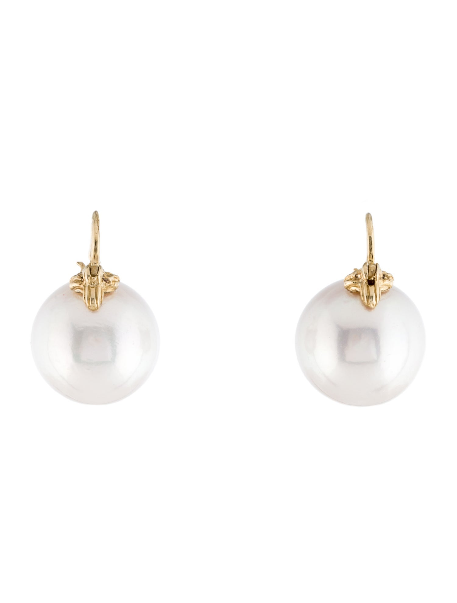 Earrings 14K Cultured Pearl Drop