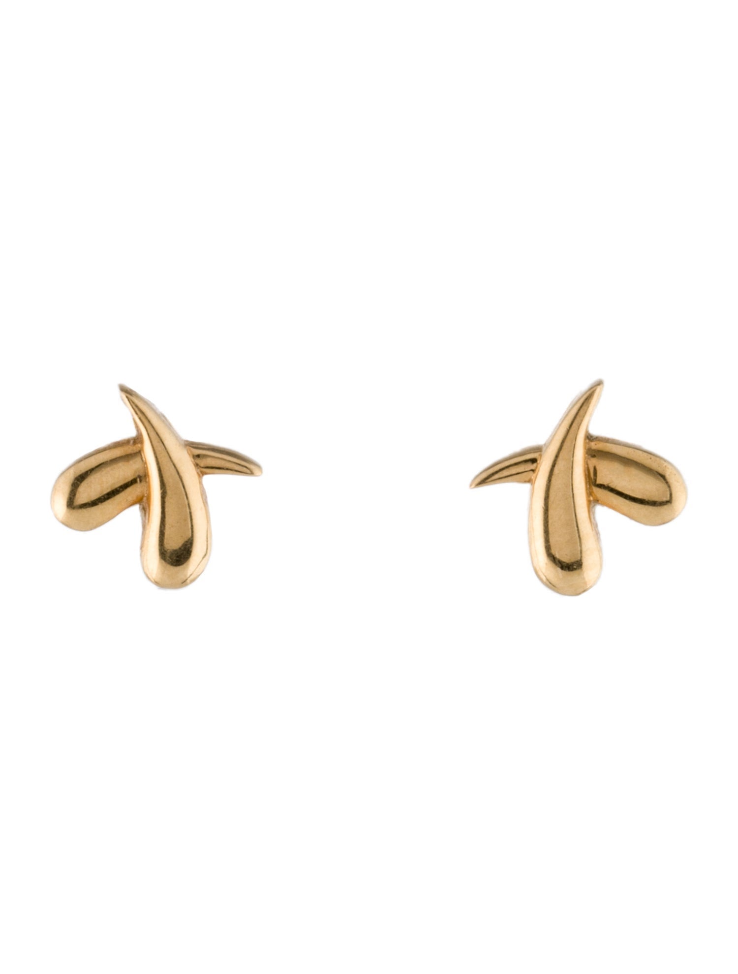 Earrings 18K 'X' Stud Earrings