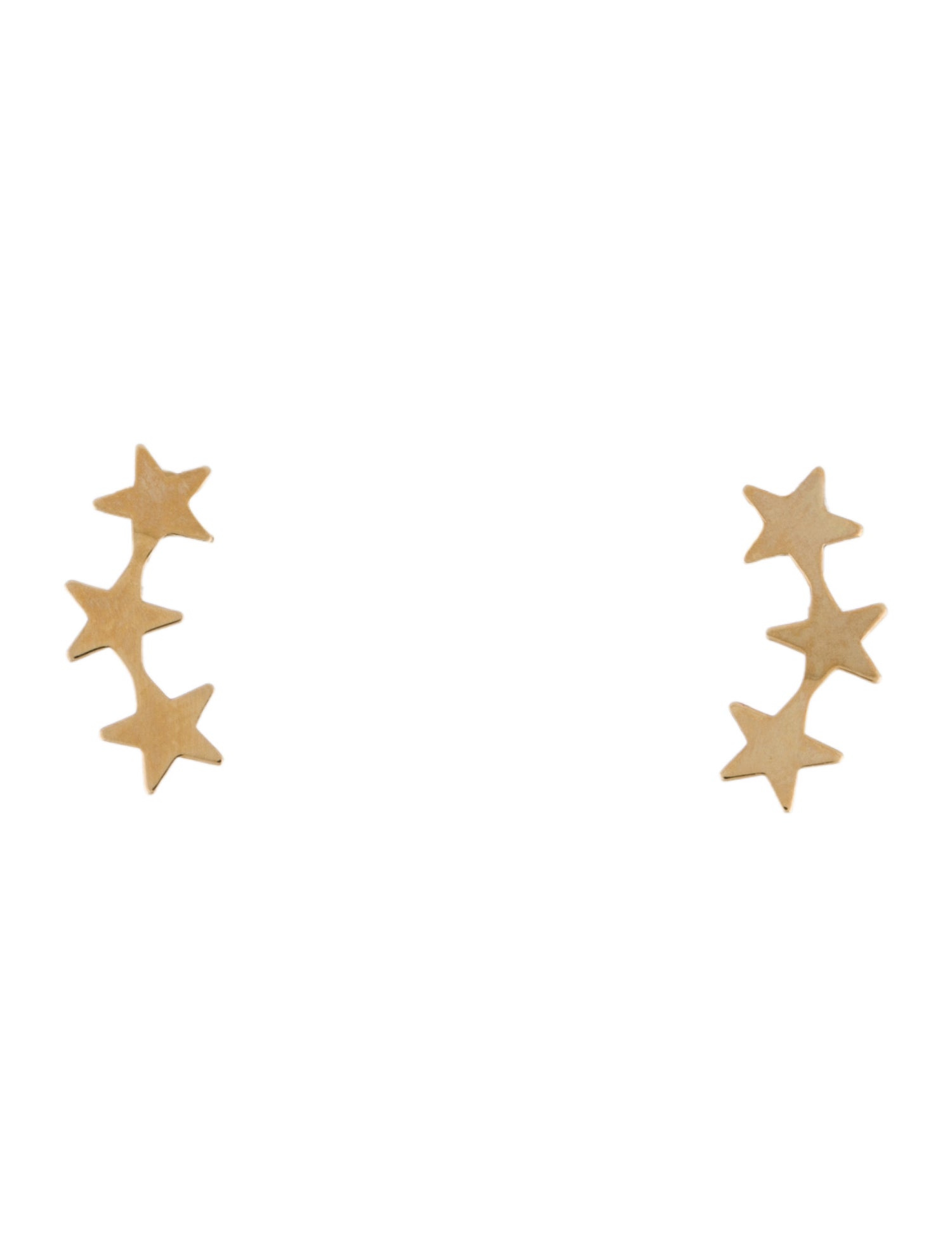 Earrings 14K Star Stud