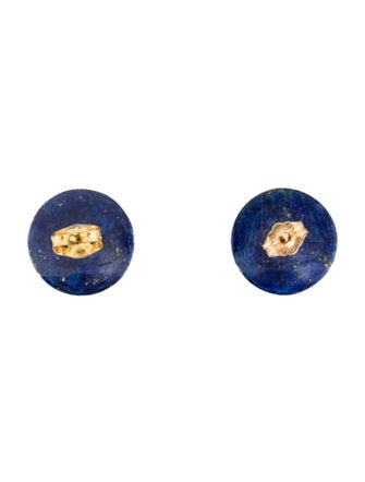 Earrings 14K Lapis Lazuli Stud Earrings