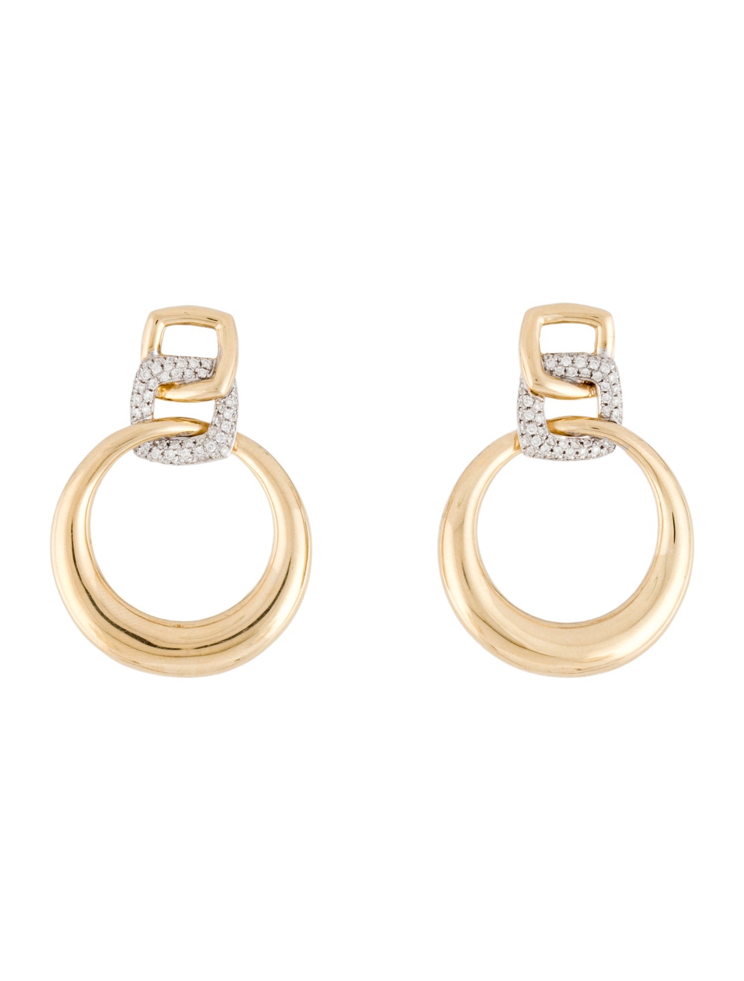Earrings Nicole Rose 14K Diamond Drop Earrings