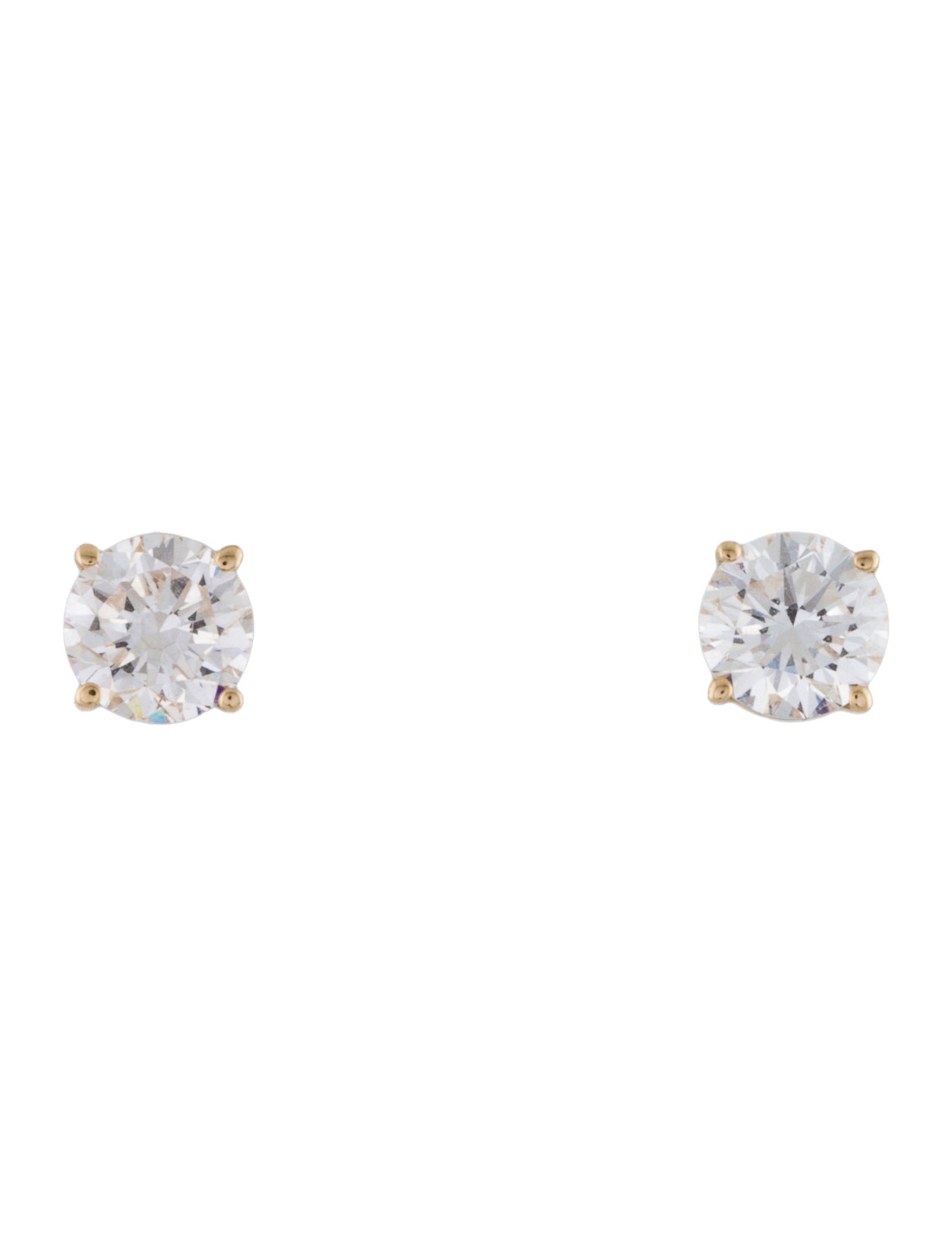 Earrings 14K 1.31ctw Lab-Grown Diamond Stud