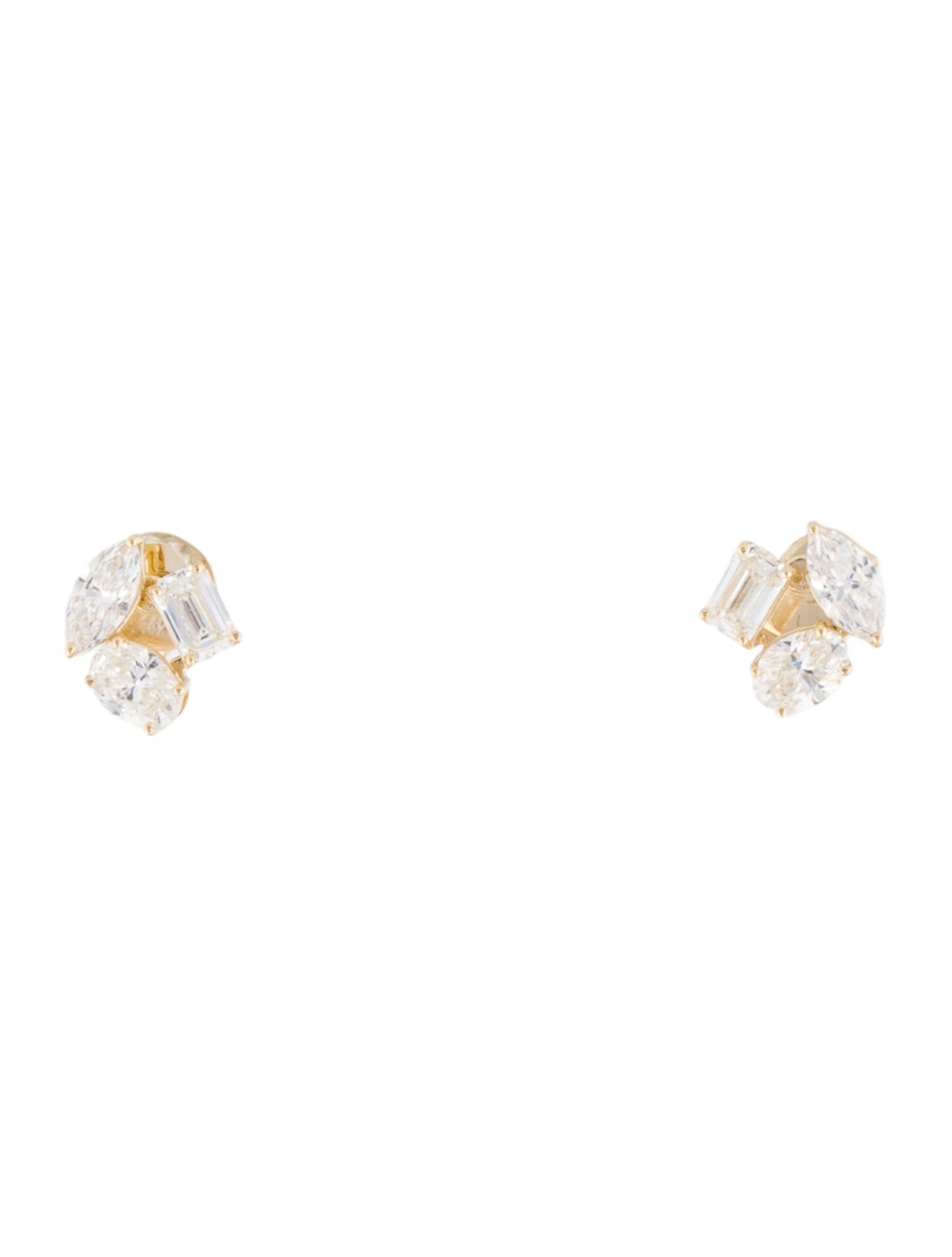 Earrings 14K Diamond Stud