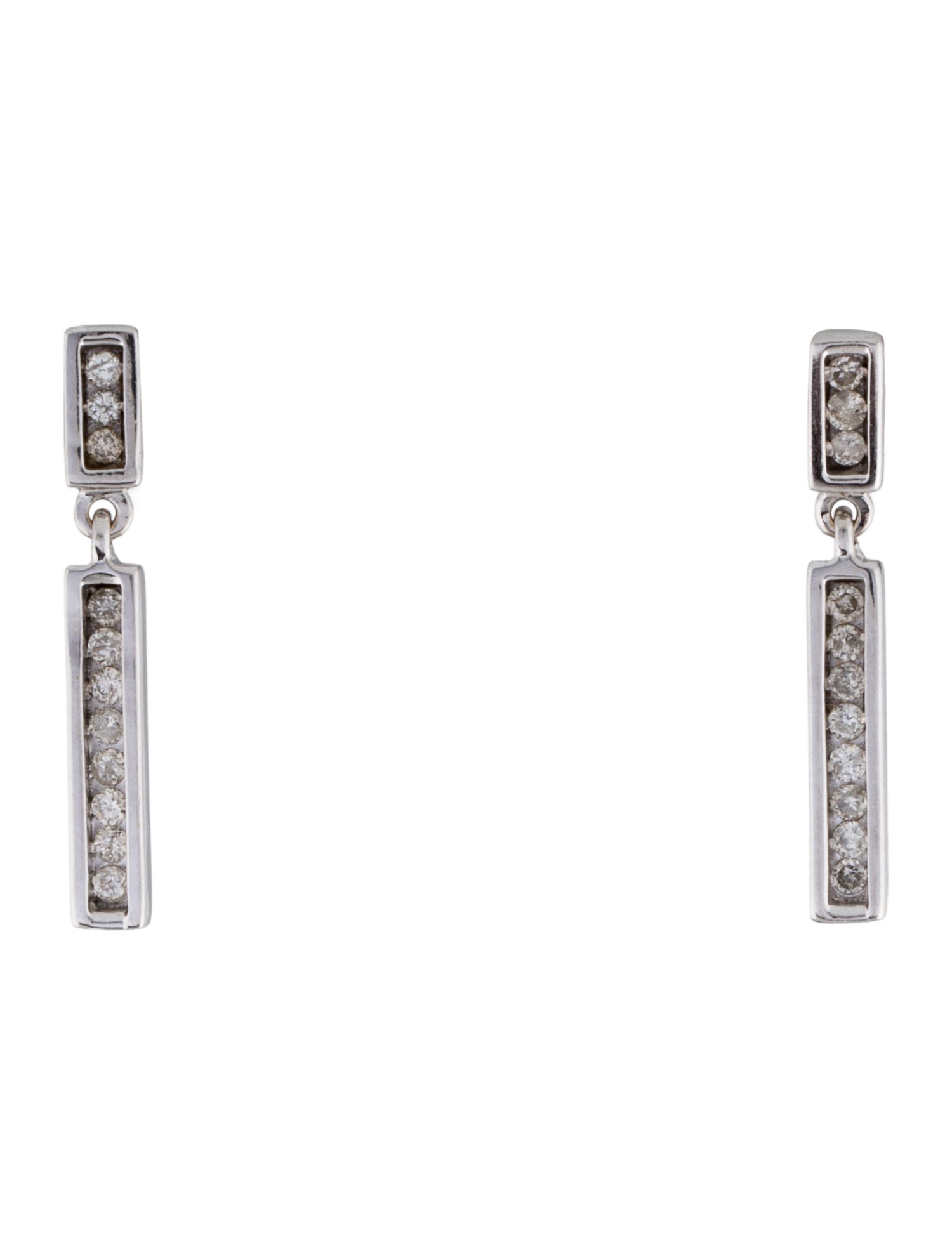 Earrings 14K Diamond Drop