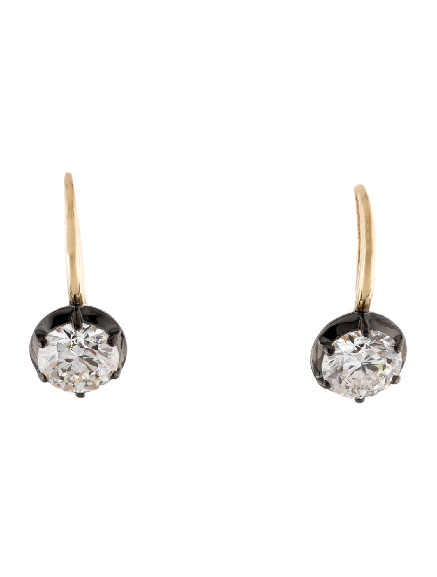 Earrings Carat Atelier 14K 2.76ctw Lab-Grown Diamond Drop Earrings
