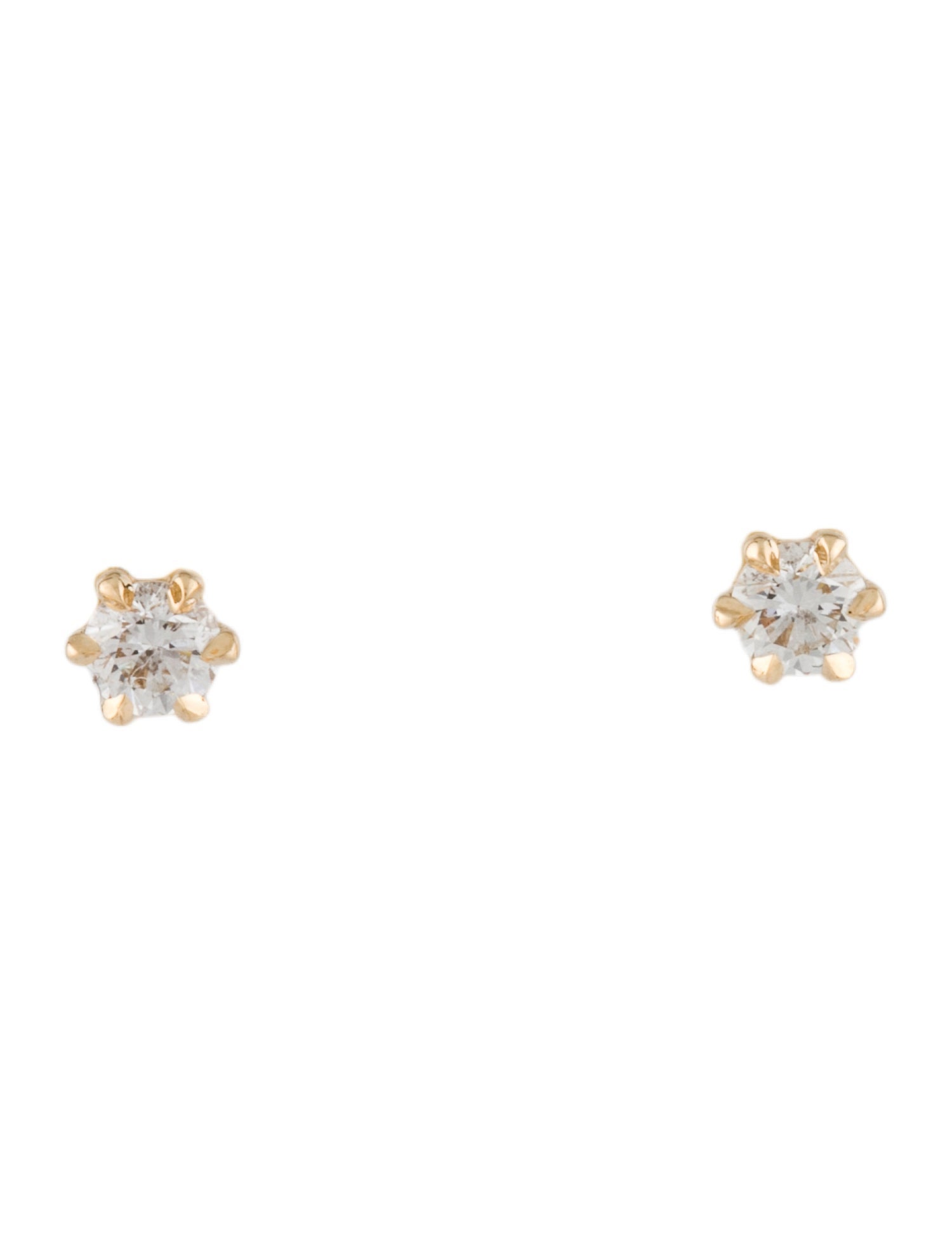 Earrings 14K Diamond Stud