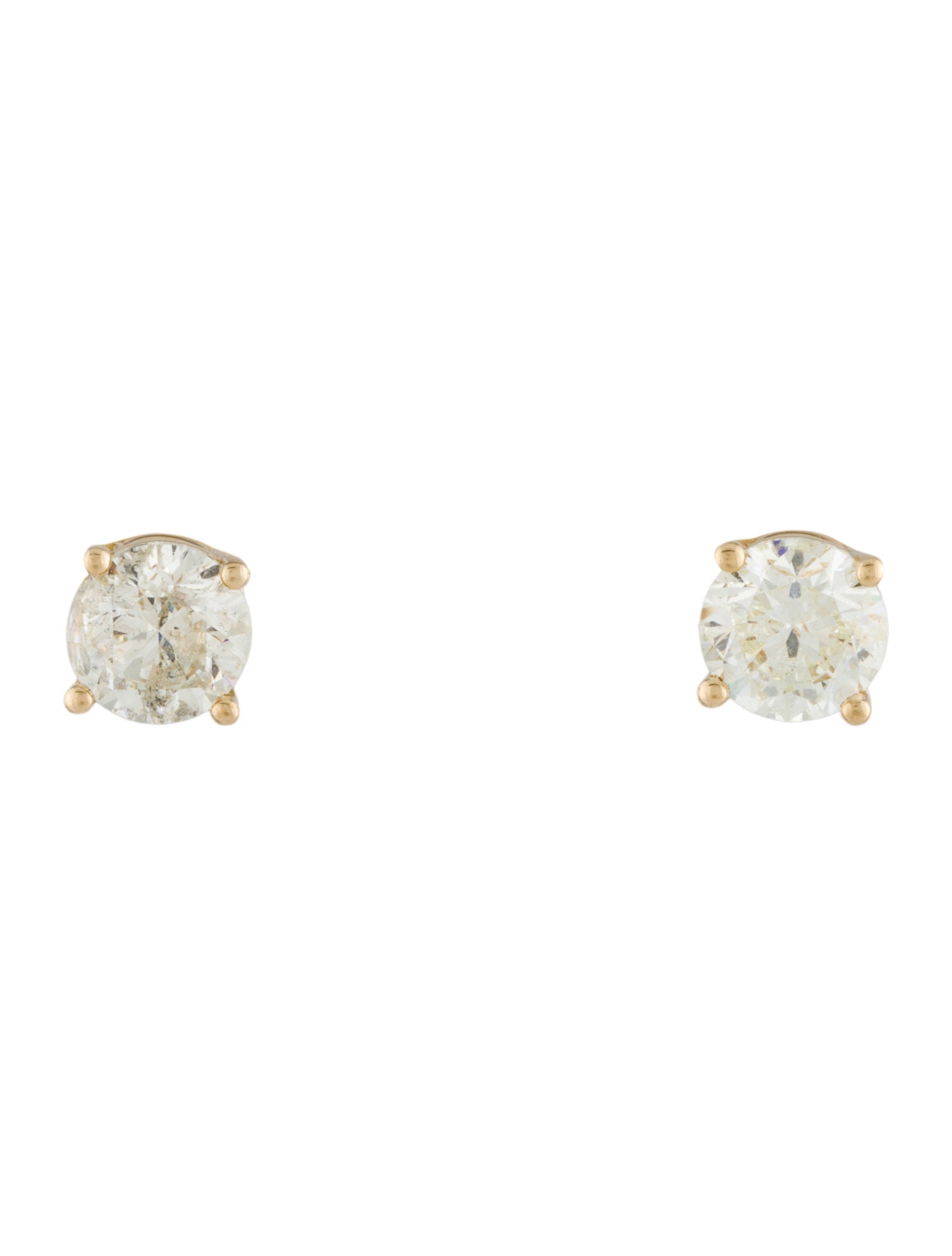 Earrings 14K 1.53ctw Diamond Stud