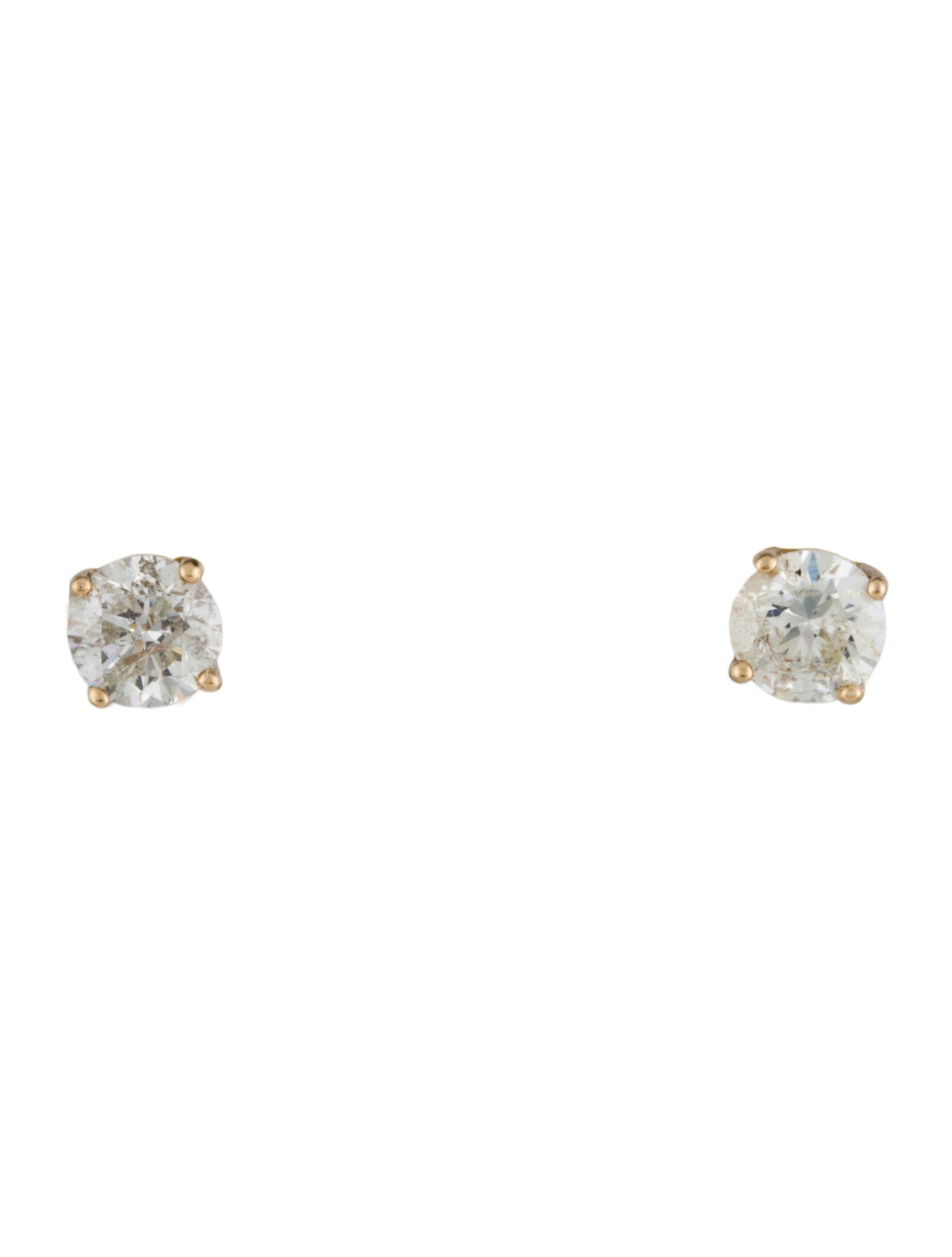 Earrings 14K 1.00ctw Diamond Stud