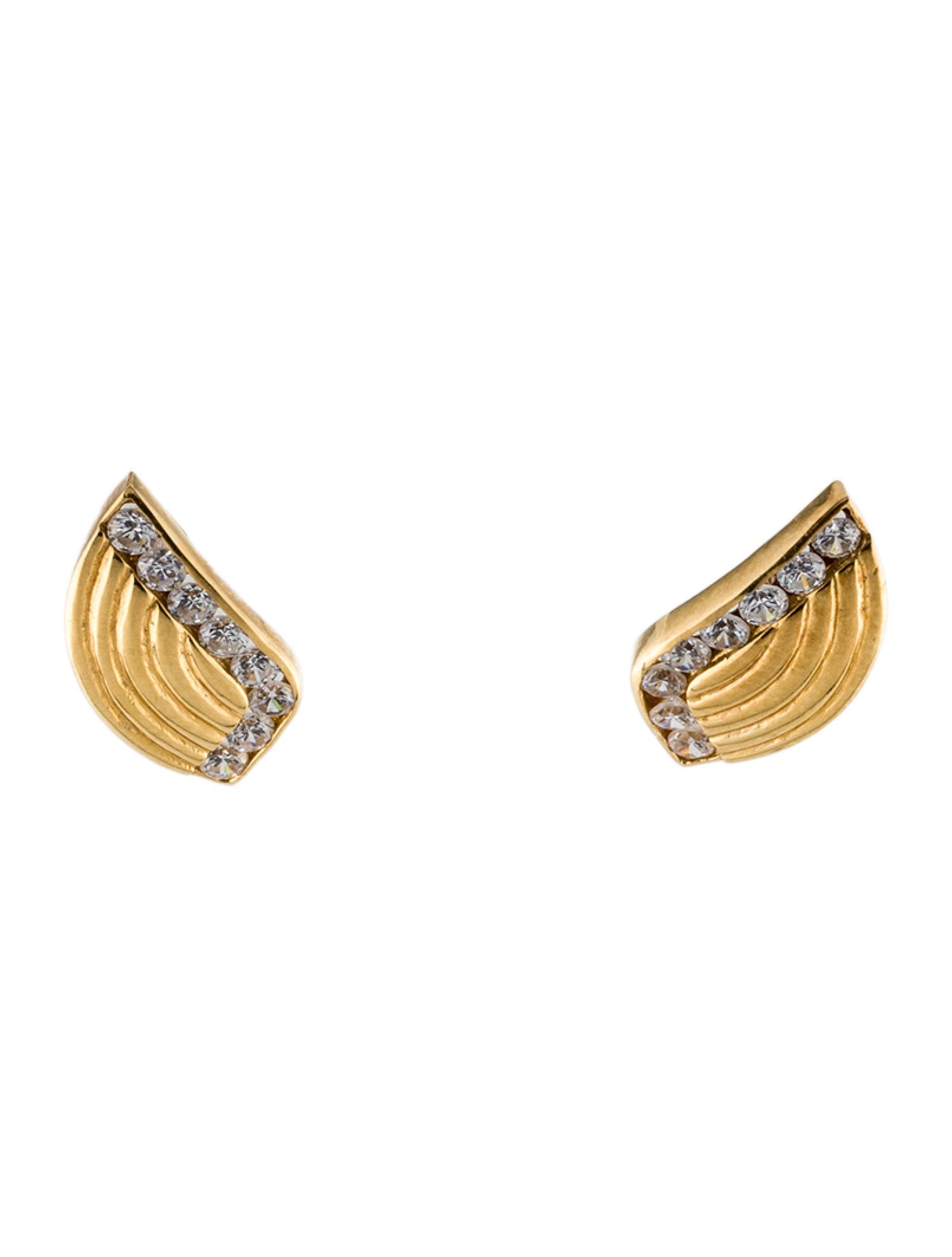 Earrings 18K Cubic Zircon Ear-Clip