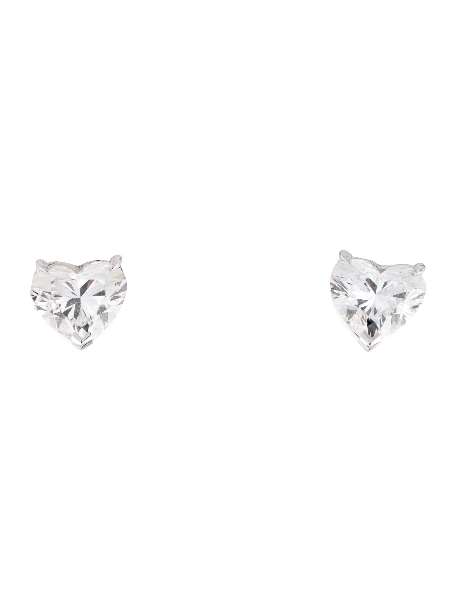 Earrings 14K 4.11ctw Lab-Grown Diamond Stud Earrings