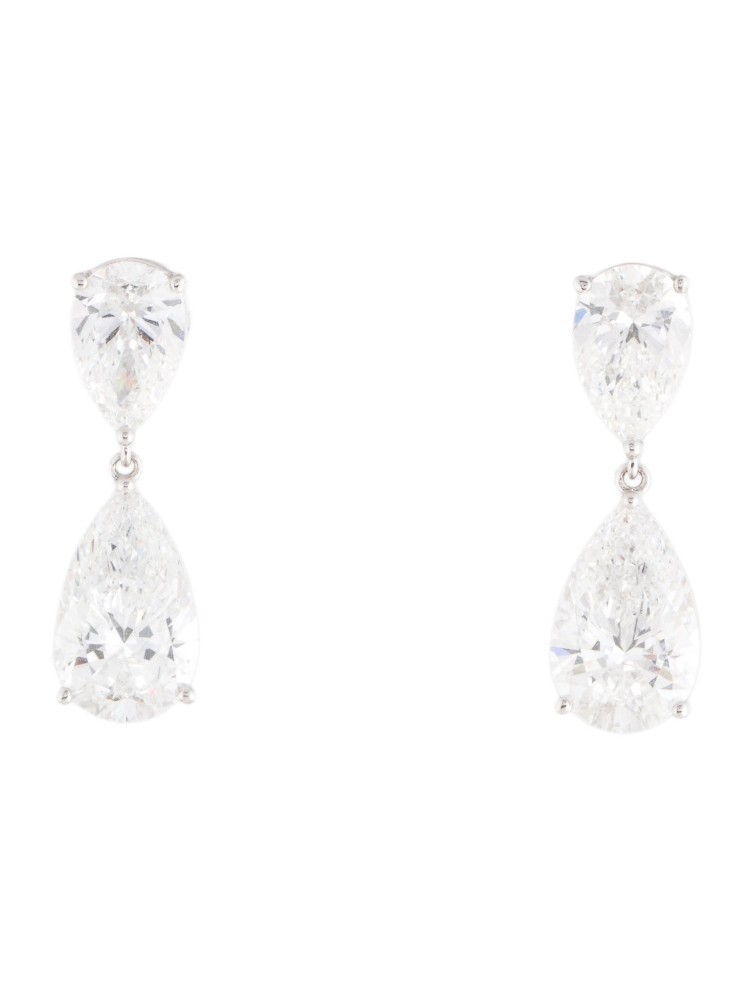 Earrings 14K 6.04ctw Lab-Grown Diamond Drop Earrings