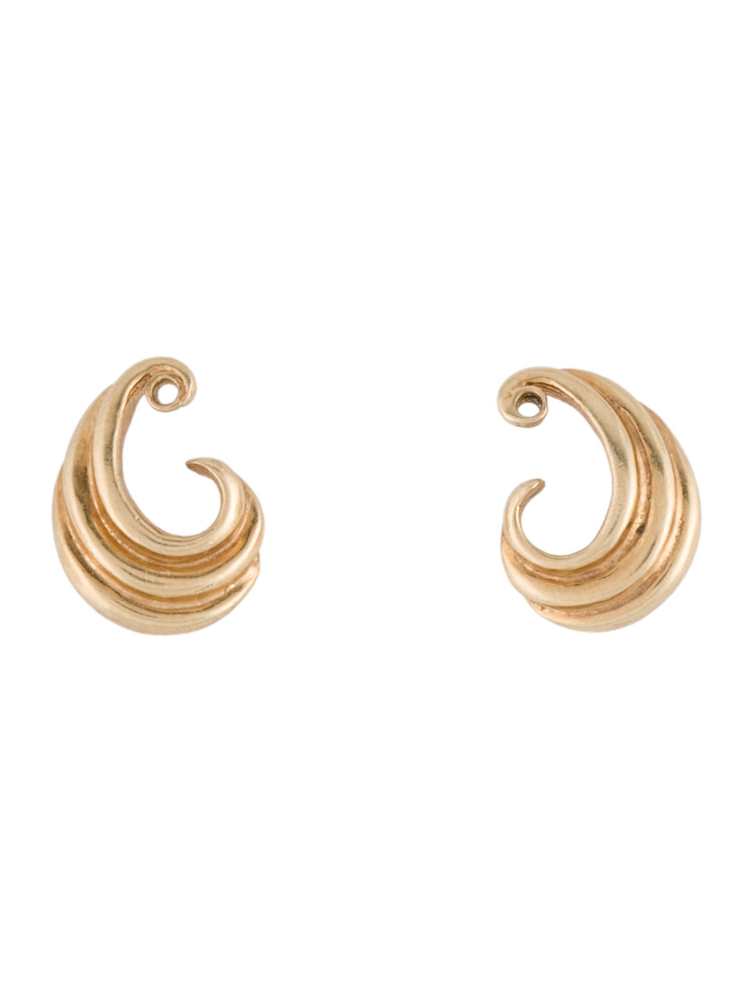 Earrings 14K Crescent Earring Enhancers