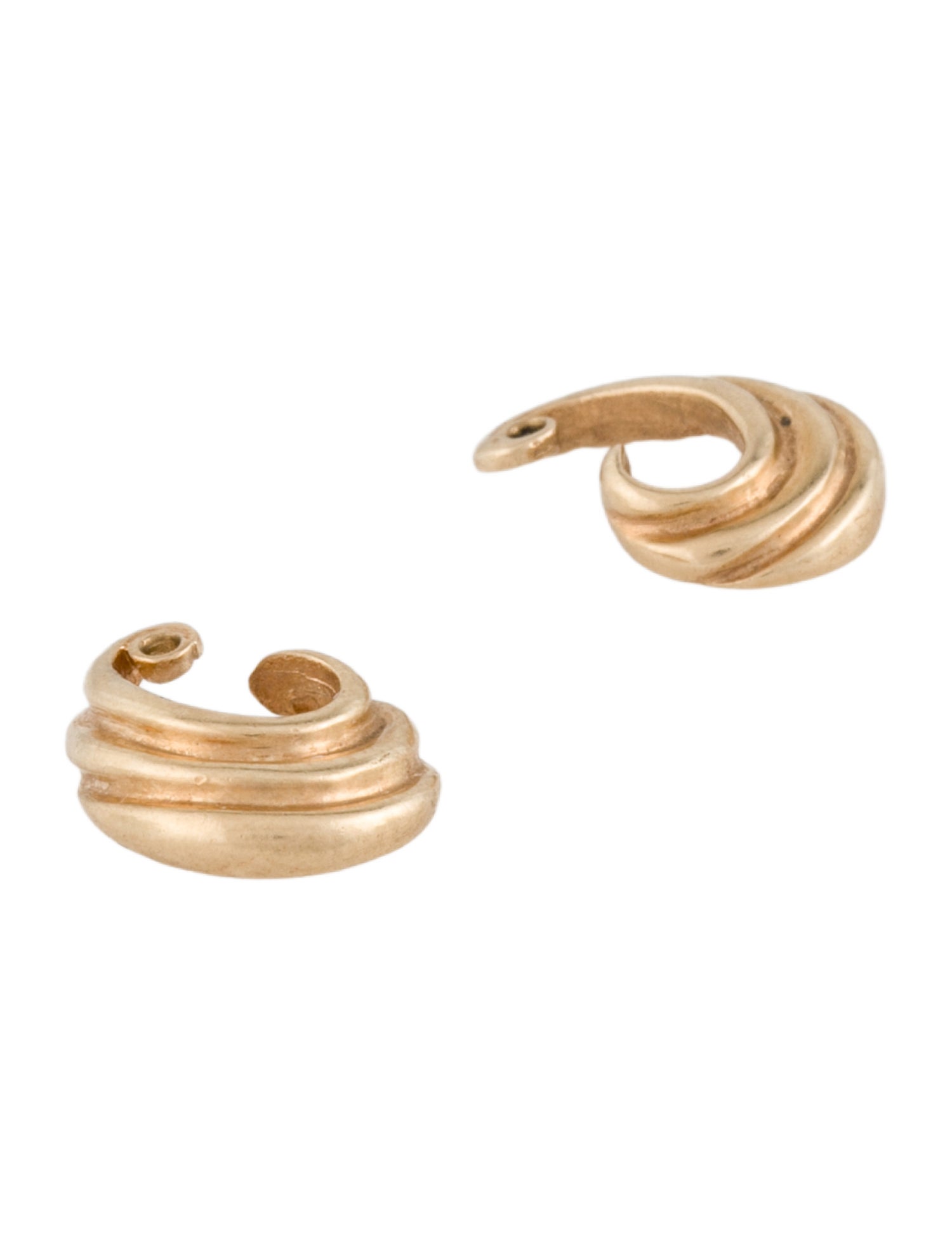 Earrings 14K Crescent Earring Enhancers