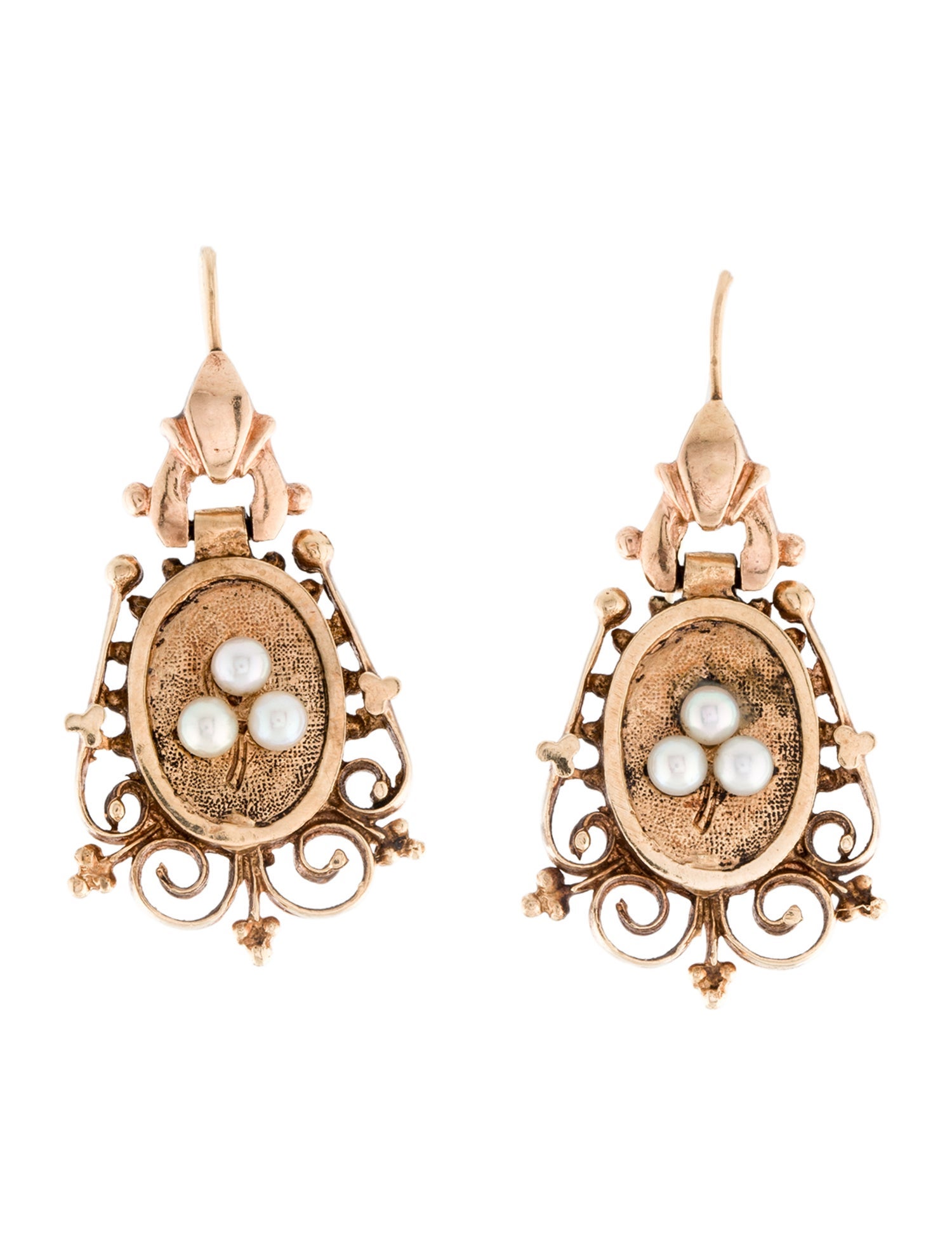Earrings 14K Pearl Drop
