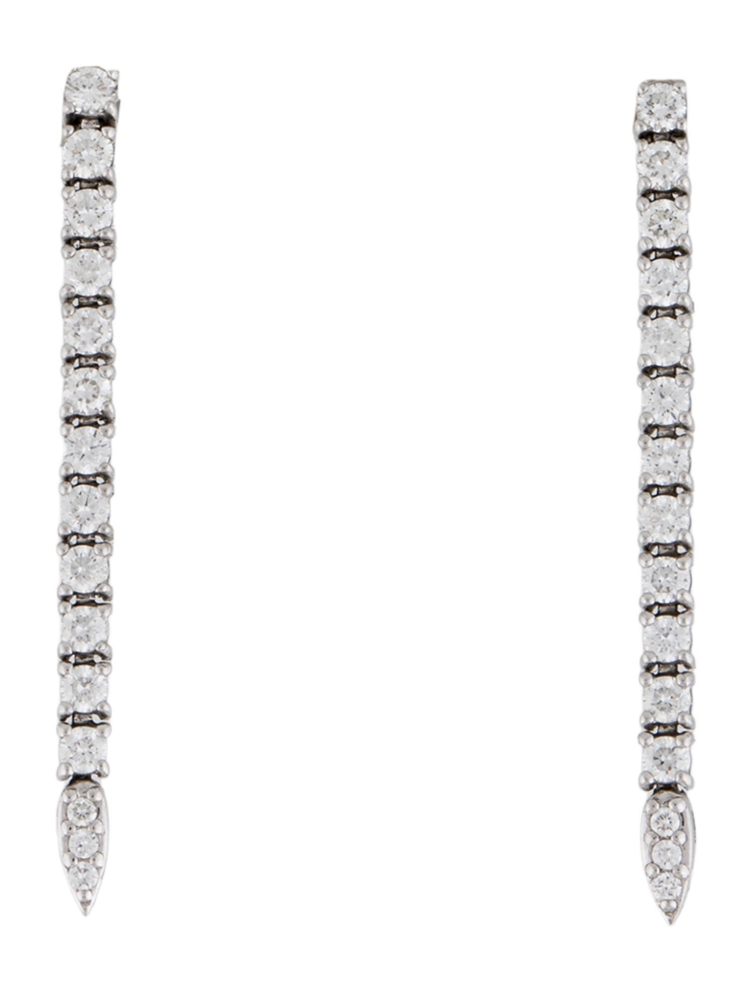 Earrings 14K Diamond Drop