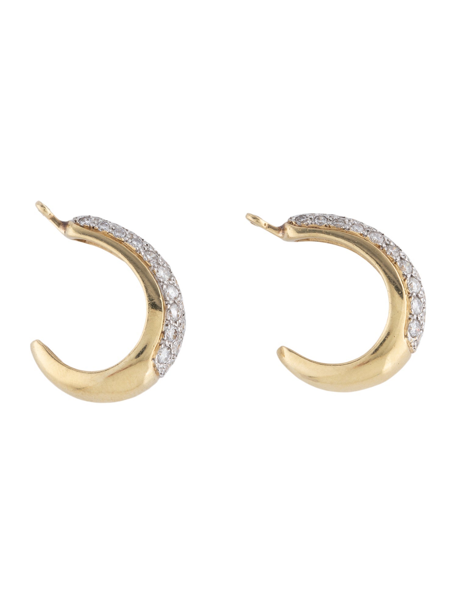 Earrings 14K 1.70ctw Diamond Earring Jackets