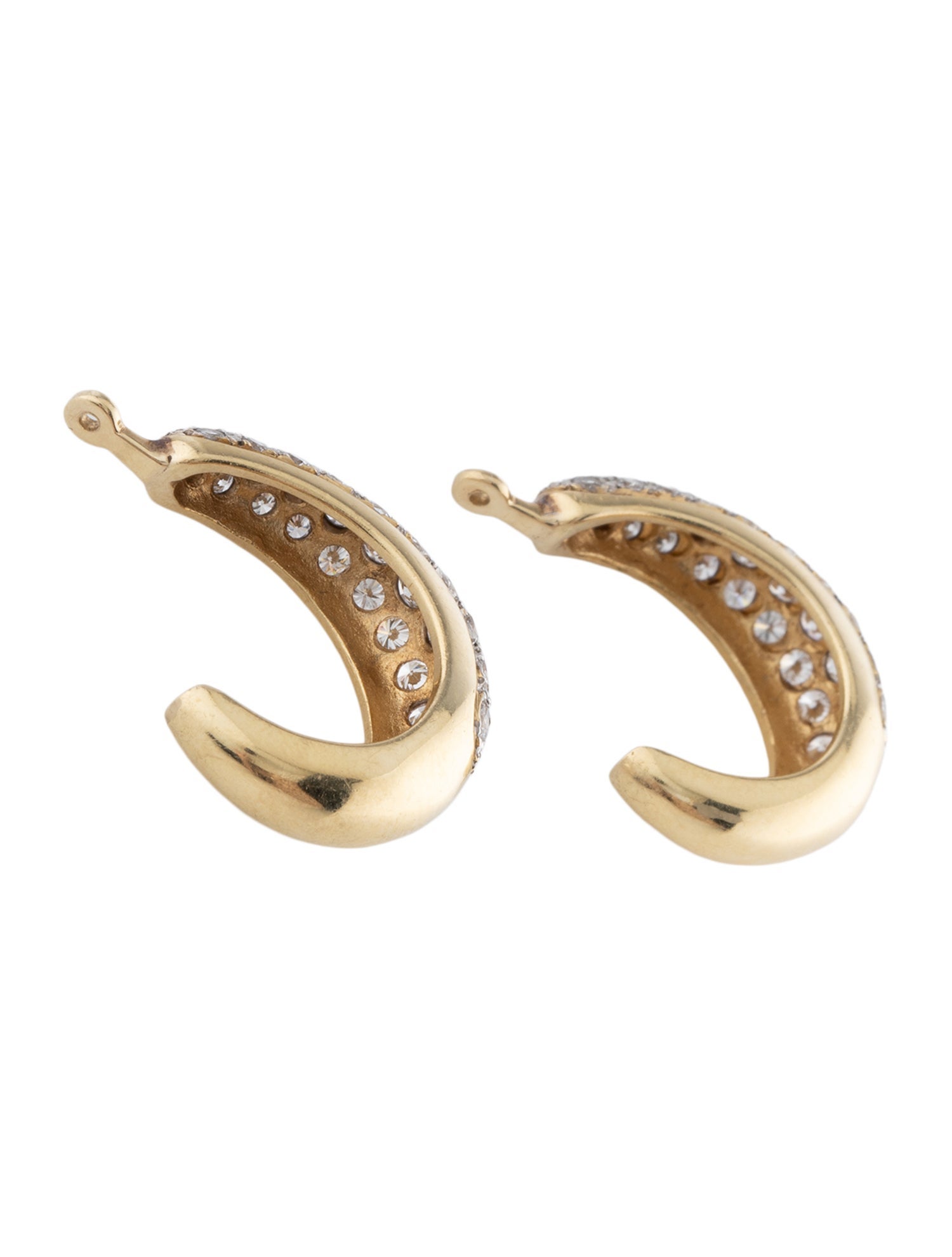 Earrings 14K 1.70ctw Diamond Earring Jackets
