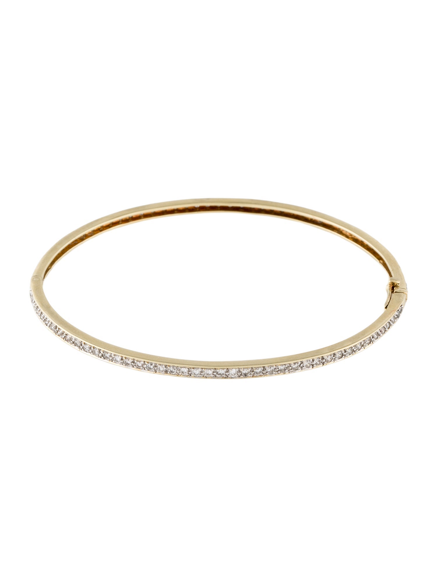 Bracelet 14K Diamond Eternity Bangle