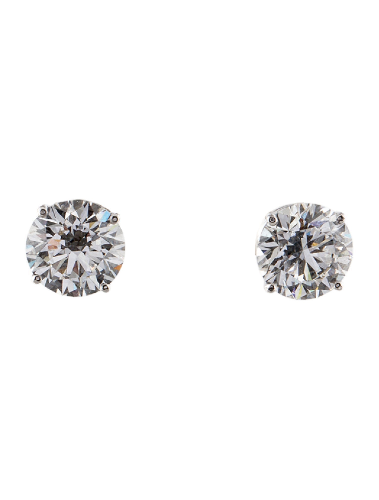 Earrings 14K 3.10ctw Lab-Grown Diamond Studs