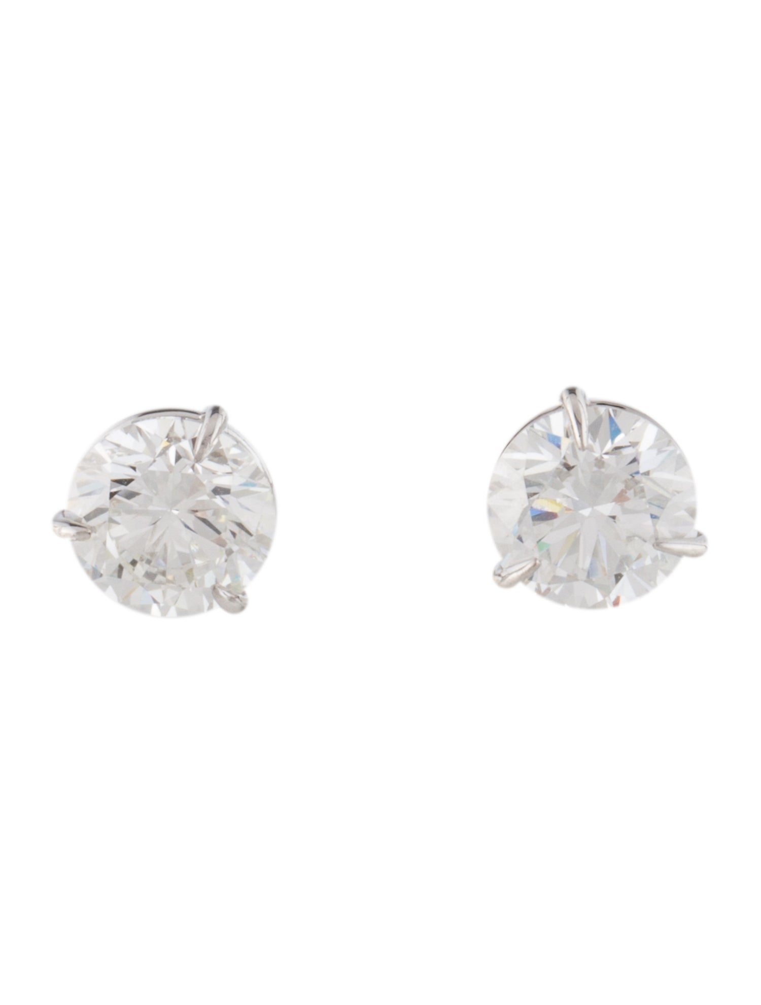 Earrings 18K 2.27ctw Lab-Grown Diamond Stud